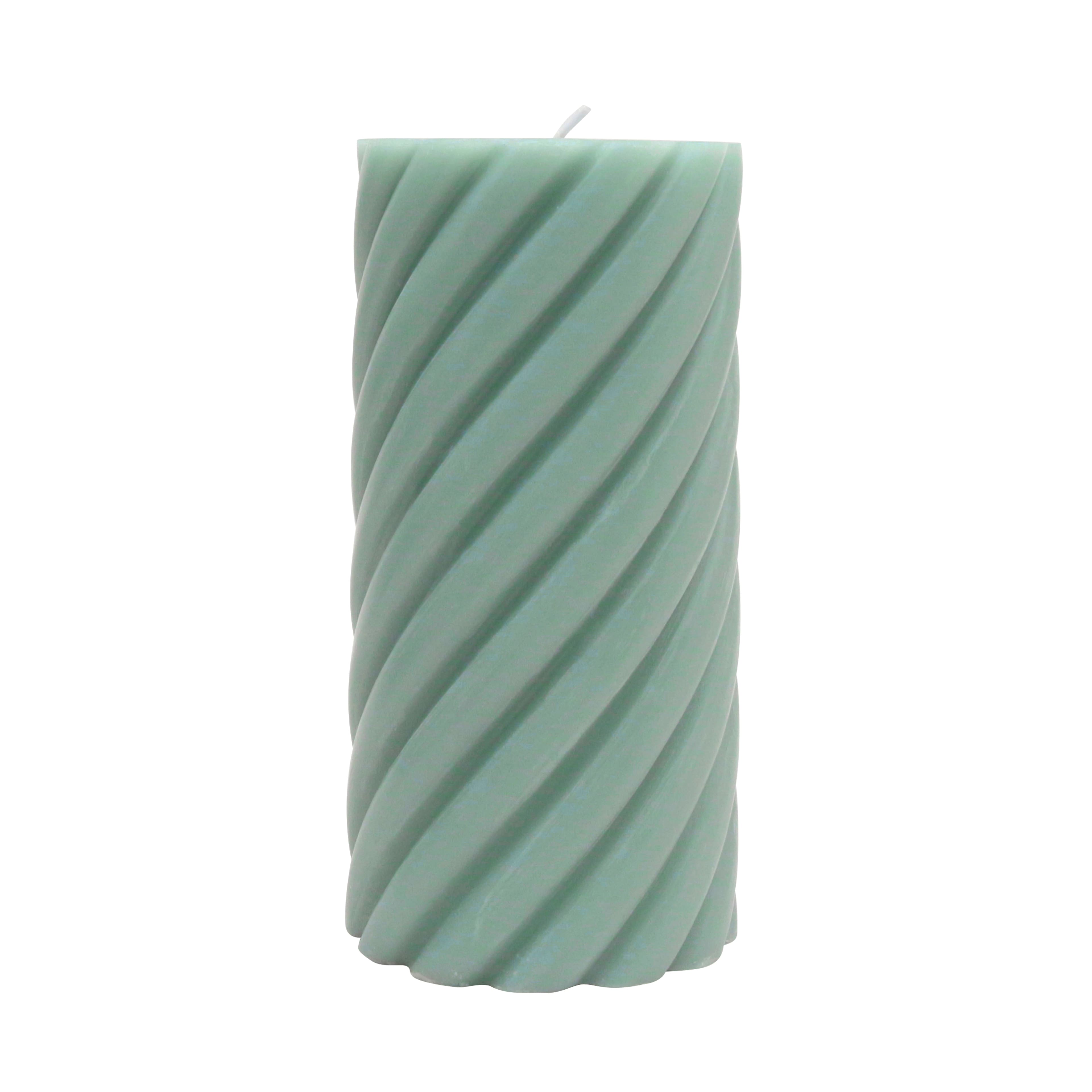 12 Pack: Lightly Fragranced Twist Pillar Candle by Ashland&#xAE;