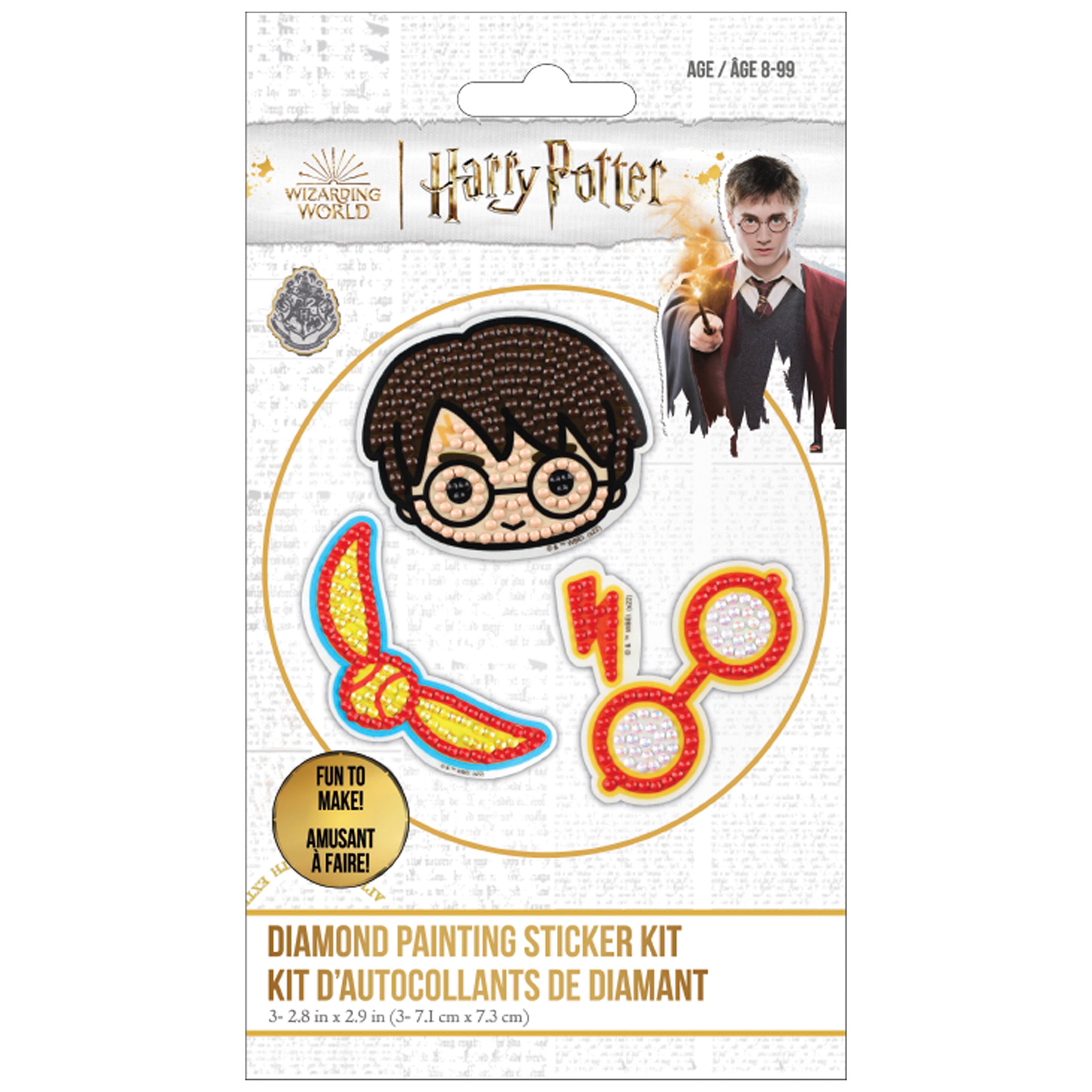 Camelot Dotz 4 x 4 Harry Potter Fun Diamond Painting Kit