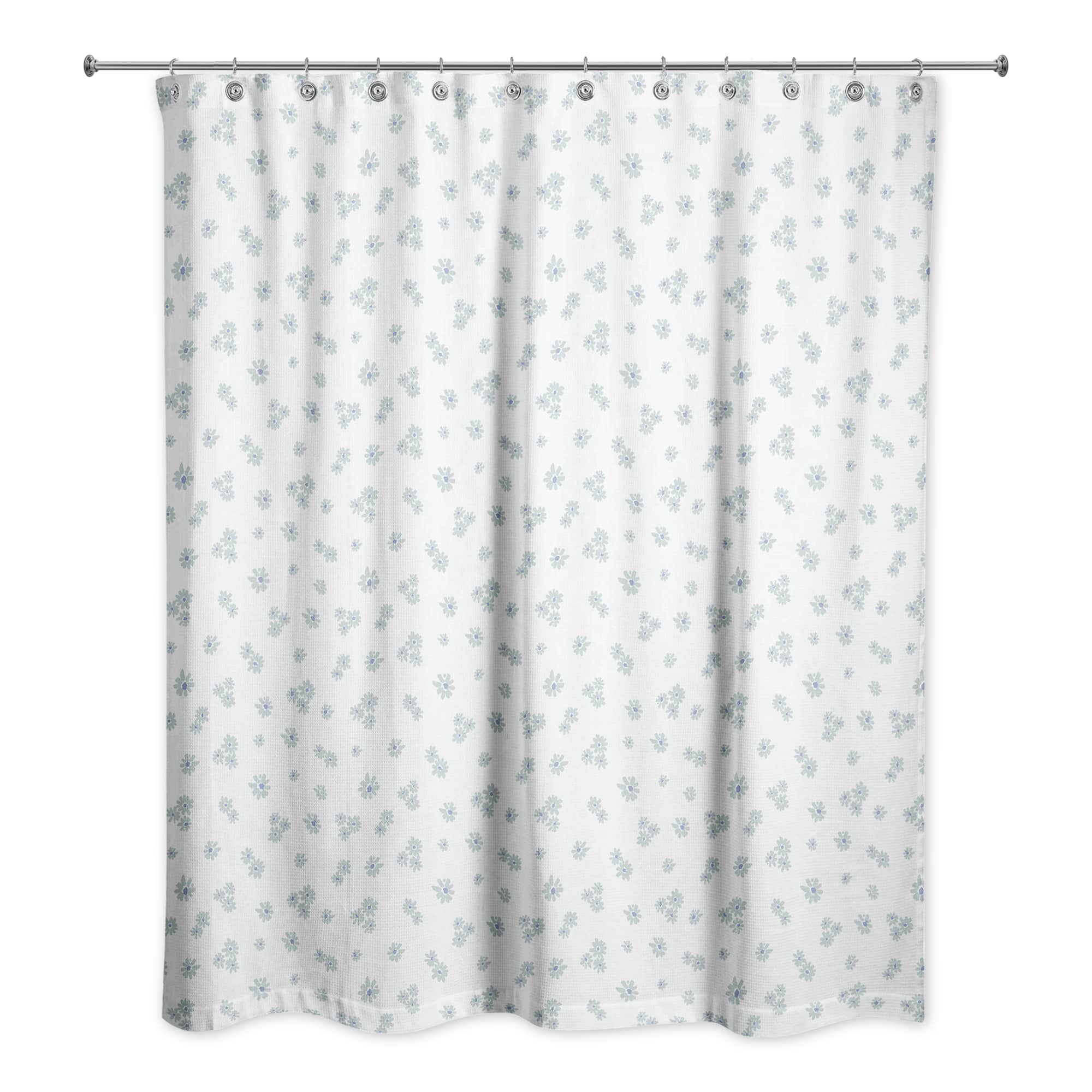 Daisy Pattern Shower Curtain