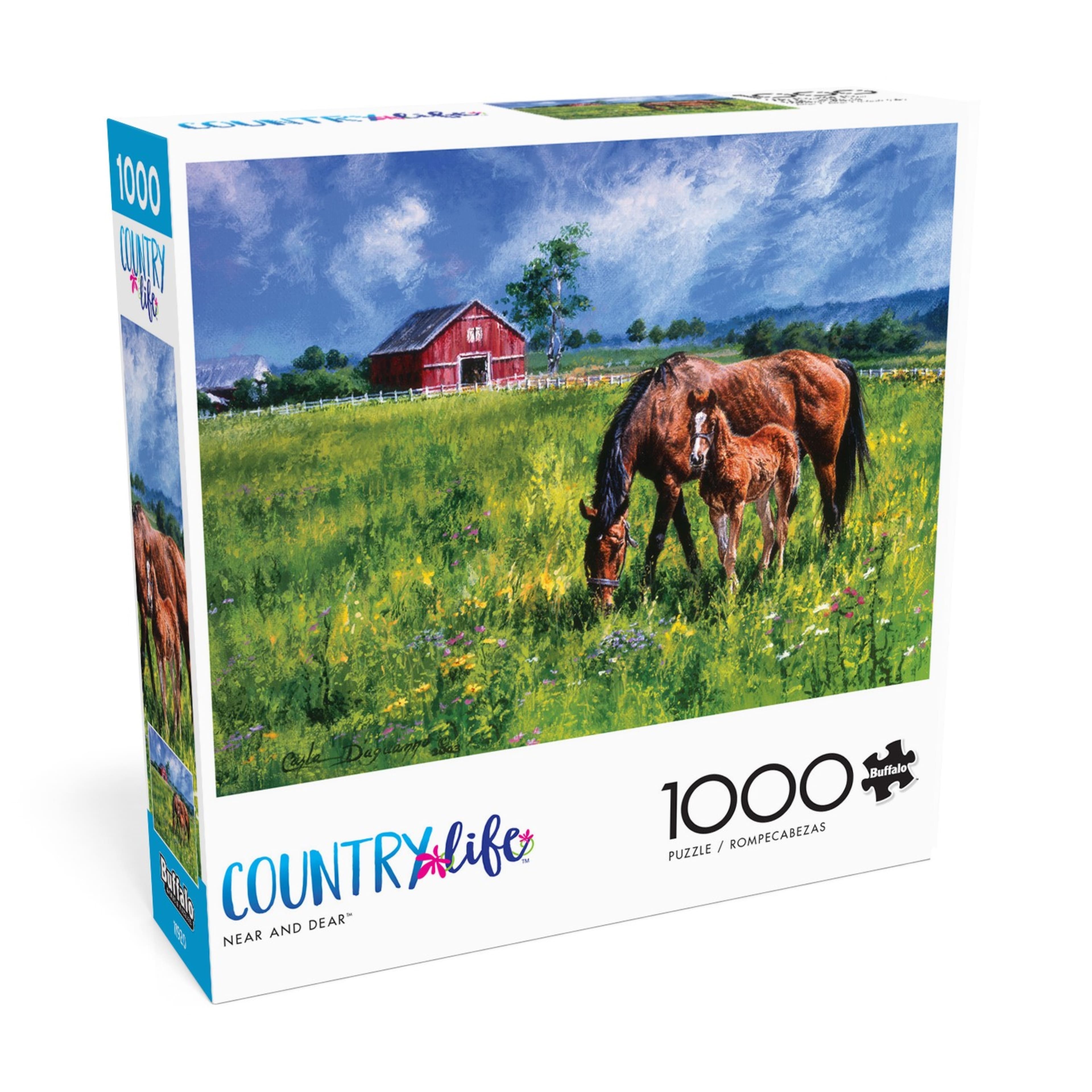 Assorted Country Life 1,000 Piece Puzzle