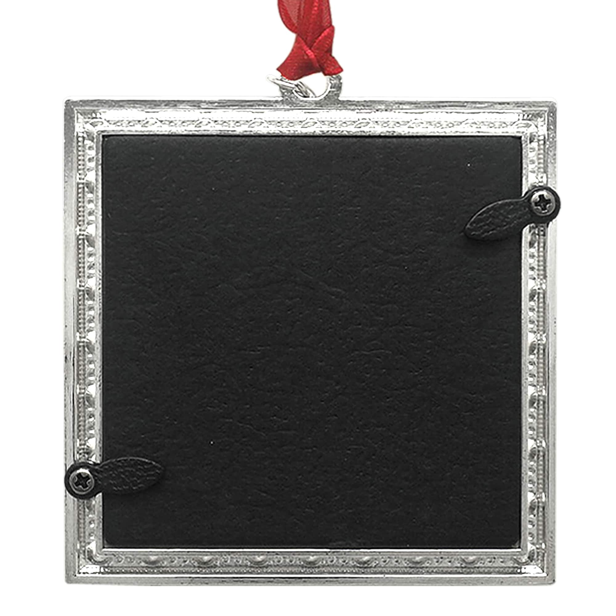 2.5&#x22; x 2.5&#x22; Silver Jewel 2024 Ornament Frame by Studio D&#xE9;cor&#xAE;