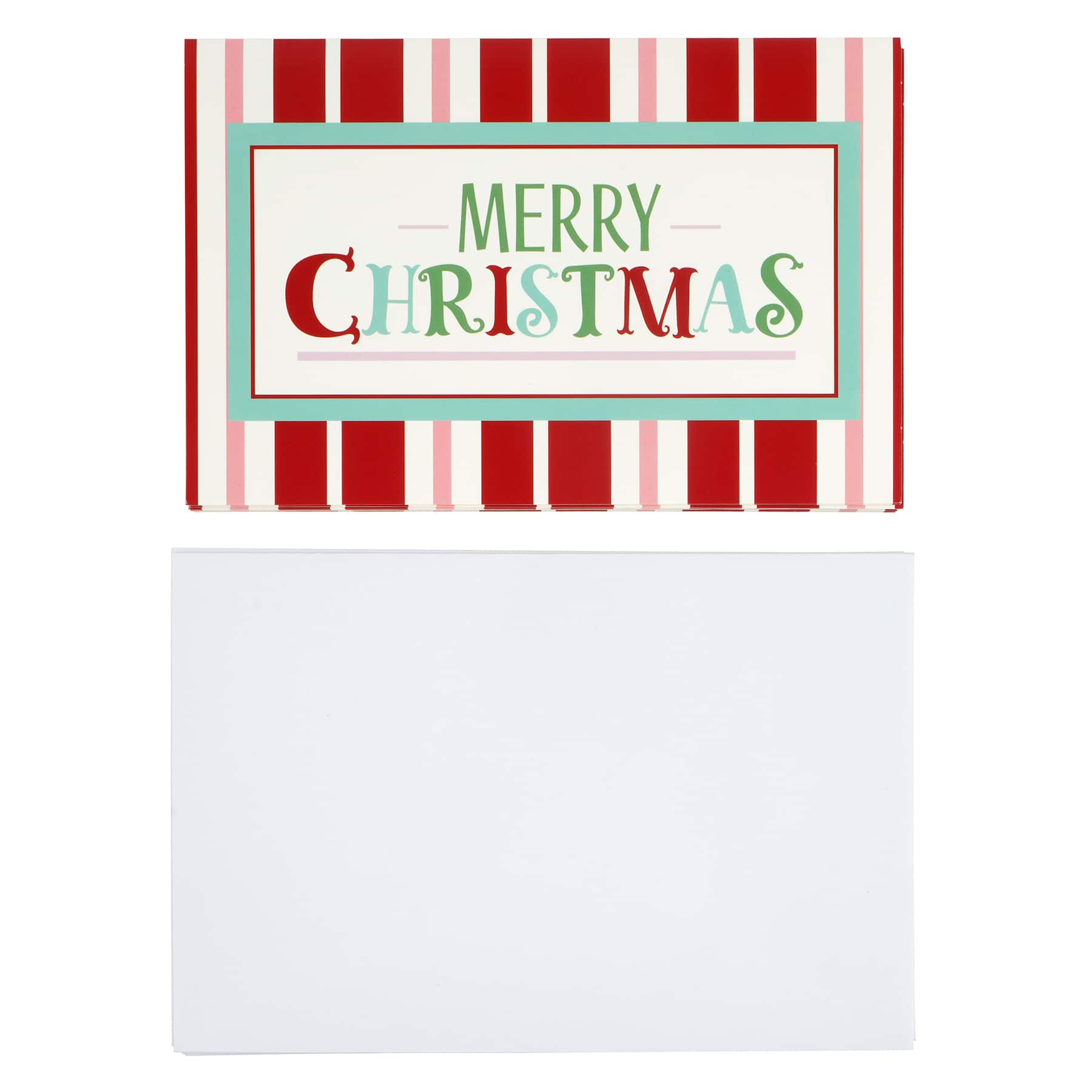 Christmas Stripe Box of Cards by Recollections&#x2122;