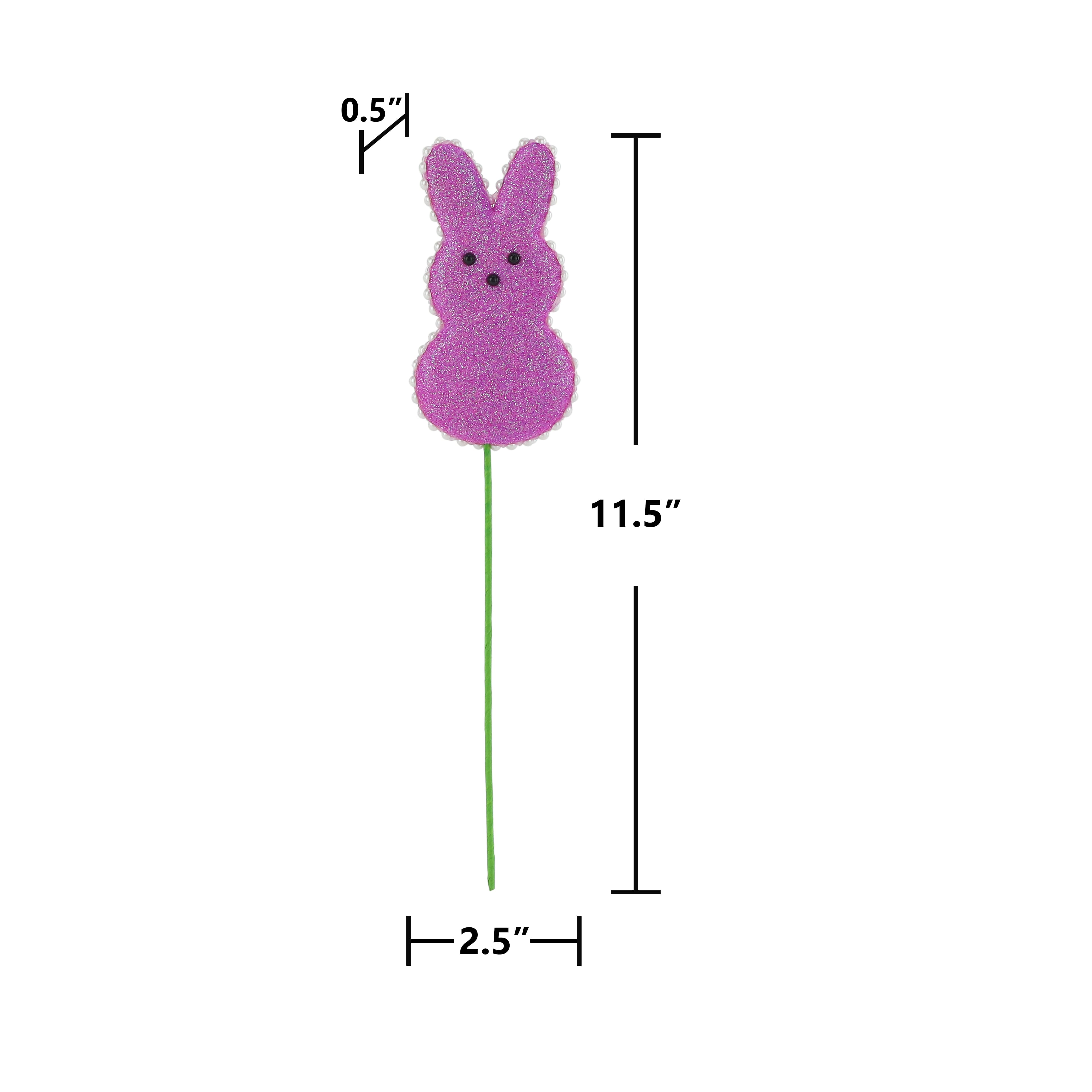 11.5" Glitter Bunny Pick by Ashland®