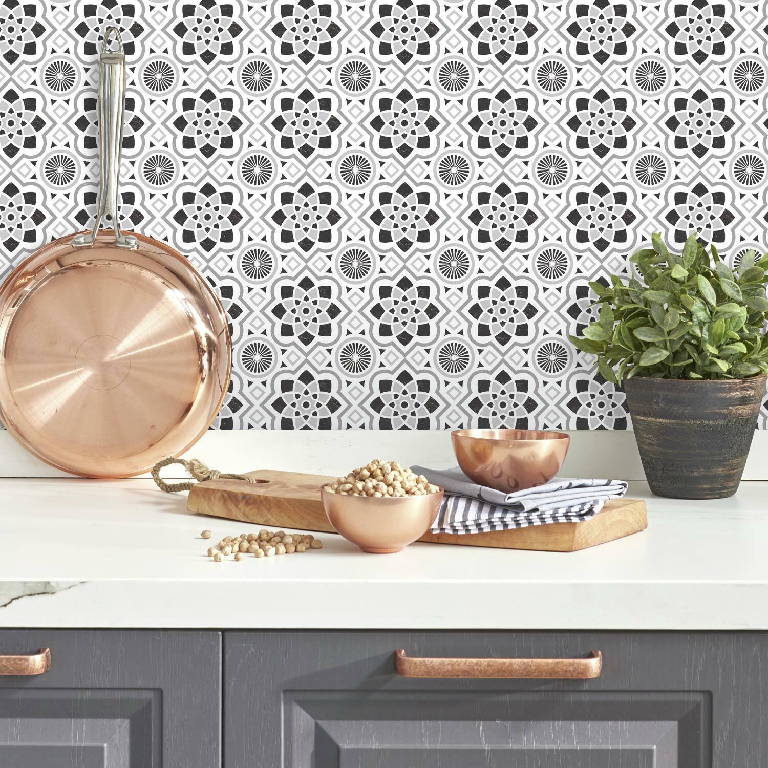 RoomMates Spanish Tile Peel & Stick Giant Wall Decals