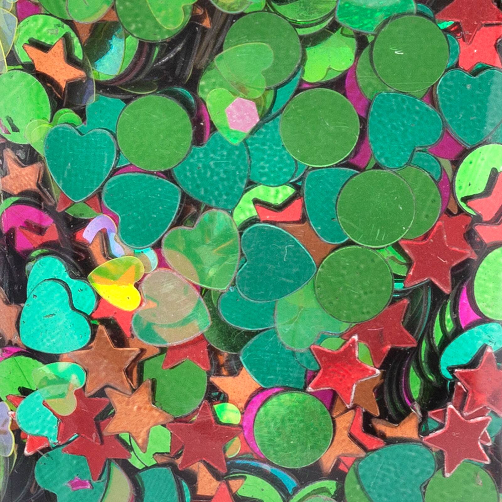 Multi Shapes Specialty Polyester Glitter by Recollections&#x2122;