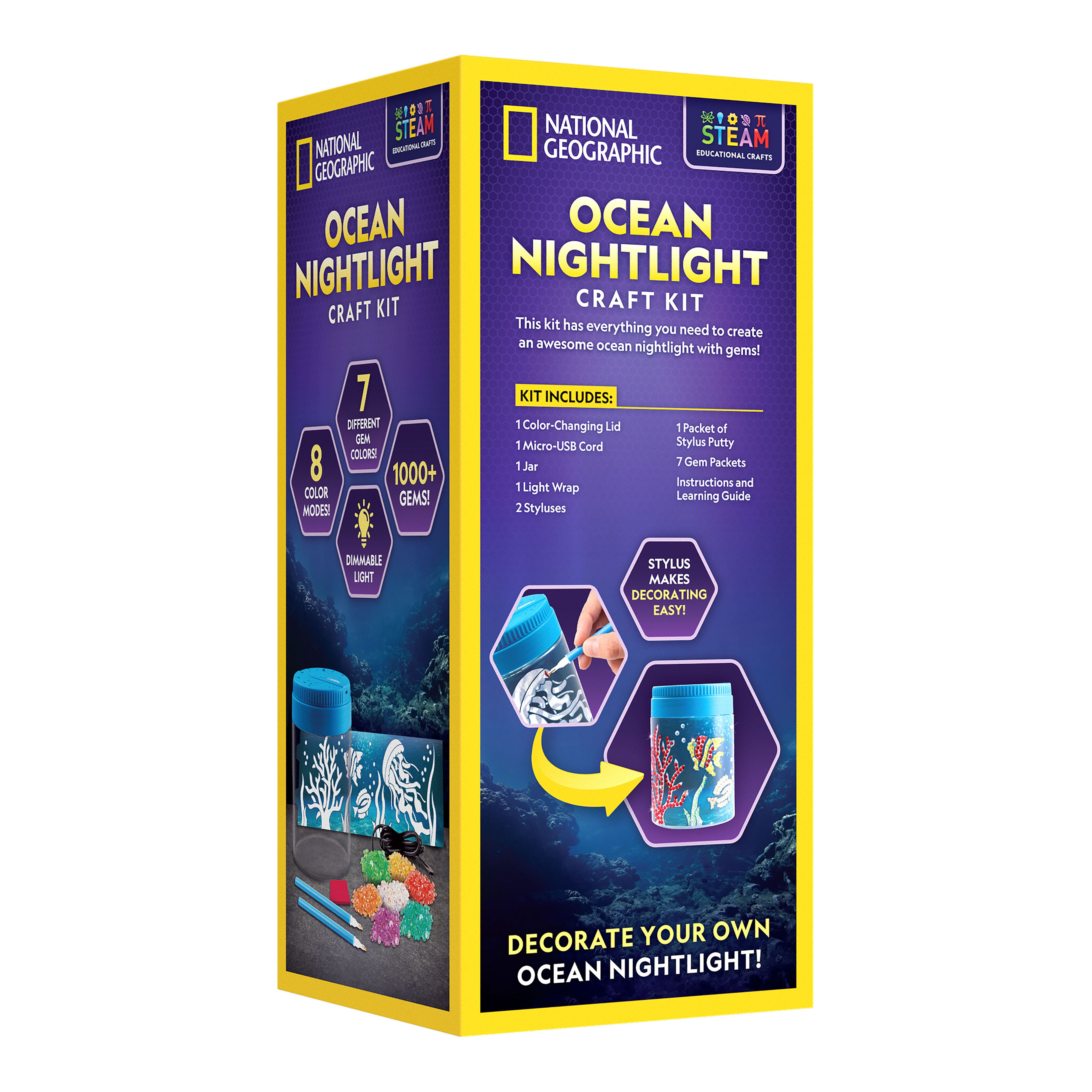 National Geographic&#x2122; Ocean Nightlight Craft Kit