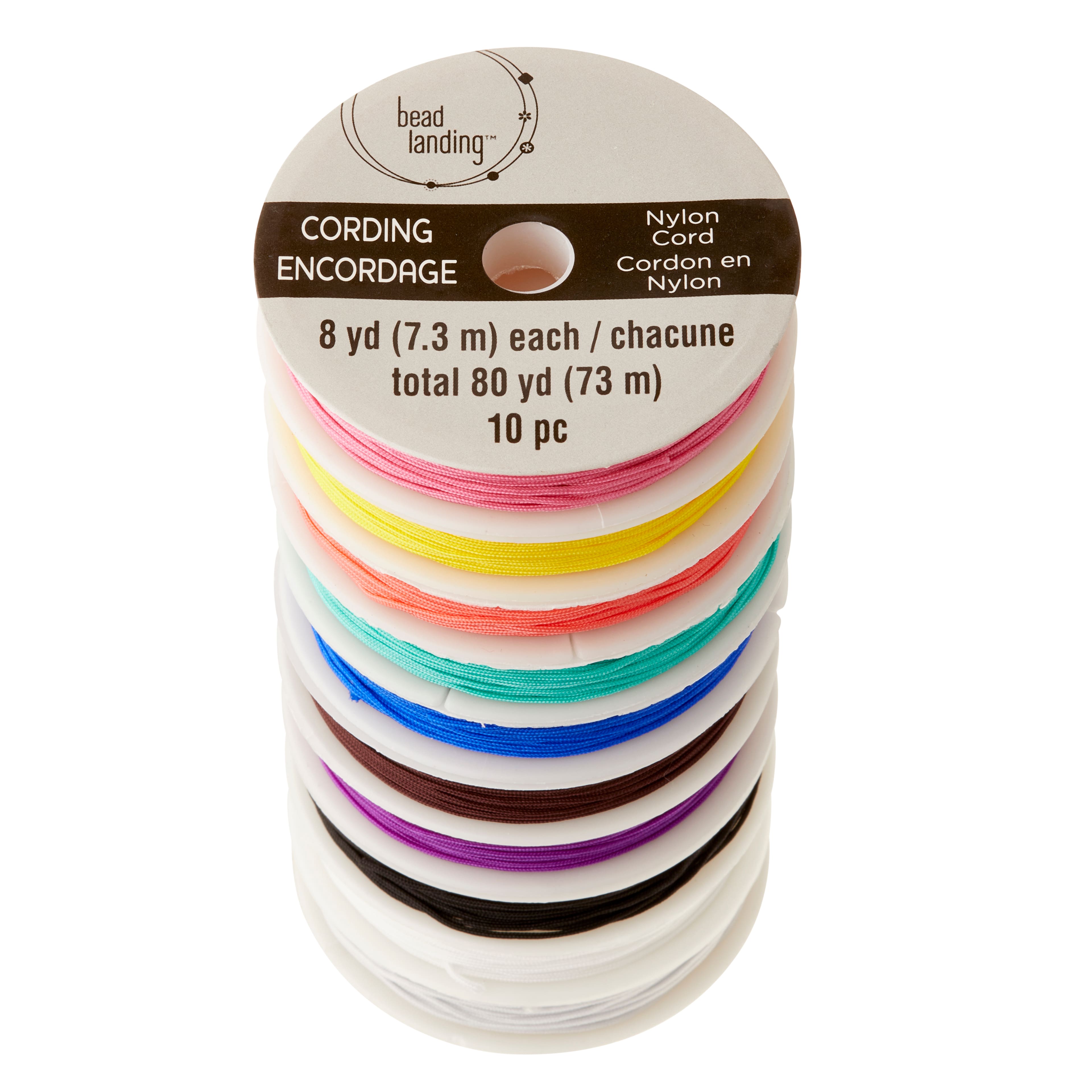 Bead Landing™ Nylon Cording Value Pack