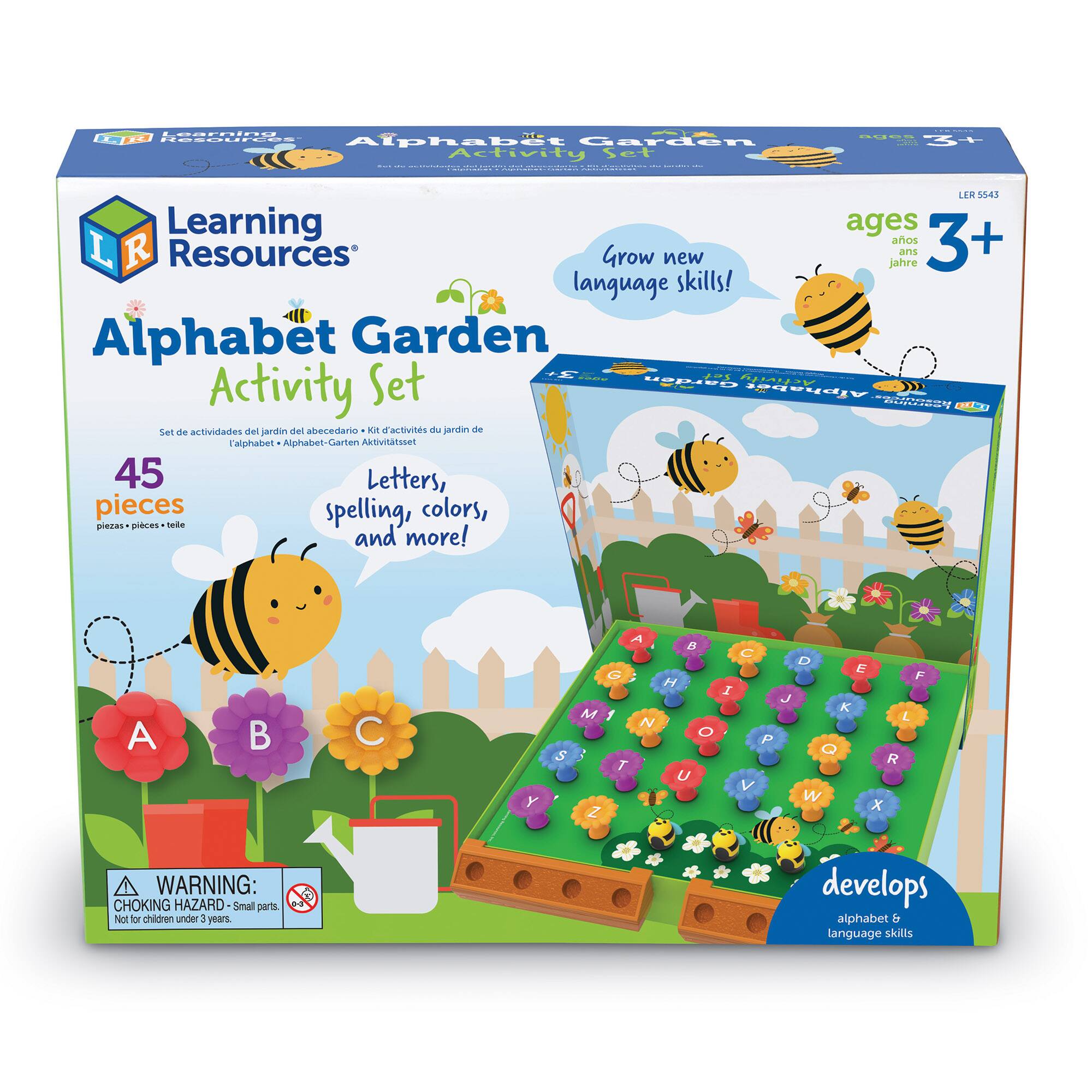 Learning Resources Alphabet Garden Activity Set