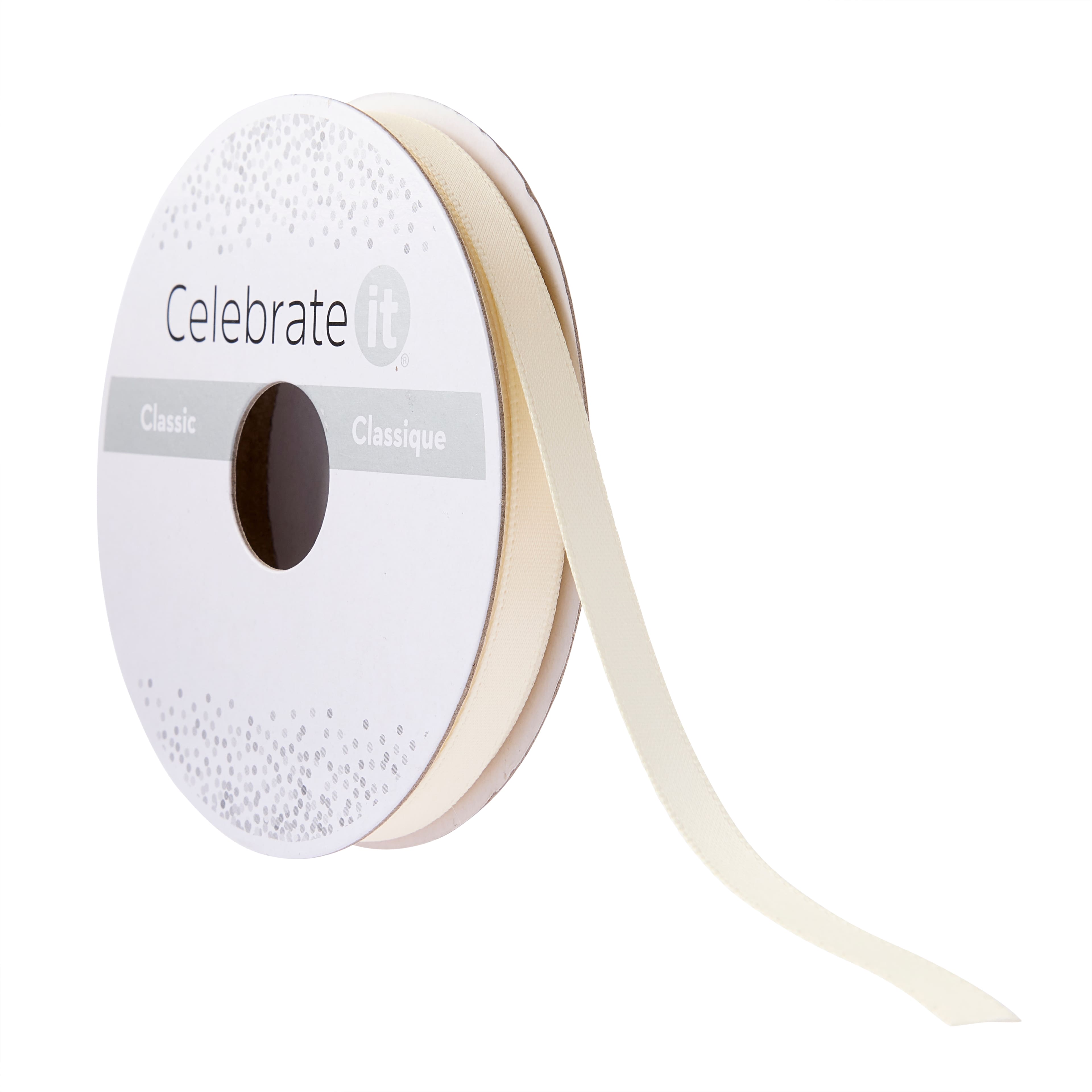 1/4&#x22; x 10yd. Satin Ribbon by Celebrate It&#x2122;