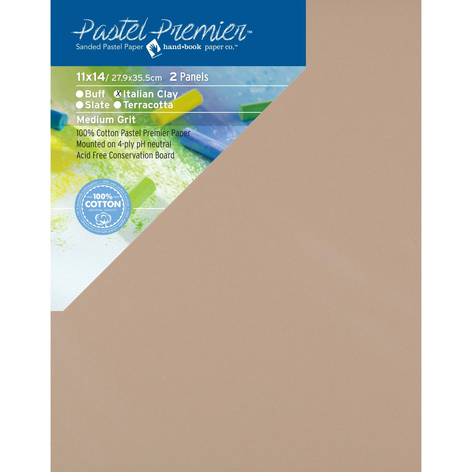 White Medium Grit 145 lb, Pastel Premier Sanded Pastel Paper 12 x 16 Inches 