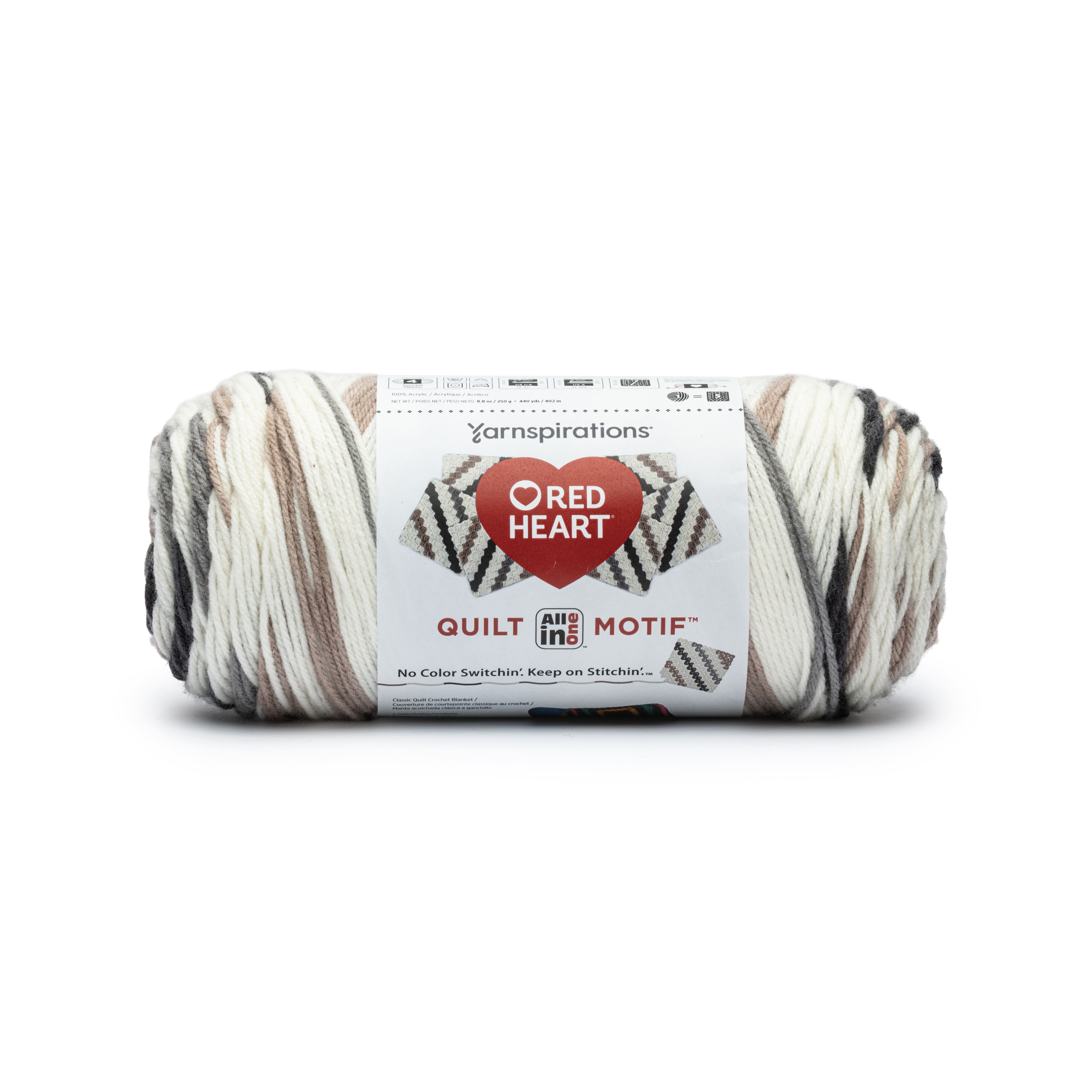 Red Heart&#xAE; All in One&#x2122; Quilt Motif Yarn
