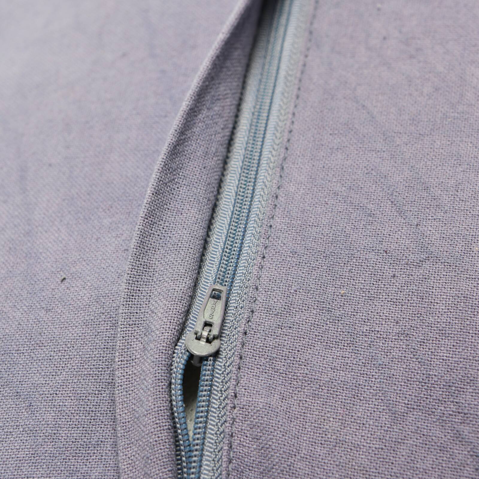 Hello Honey® 20'' Blue Square Quilted Velvet Pillow Cover