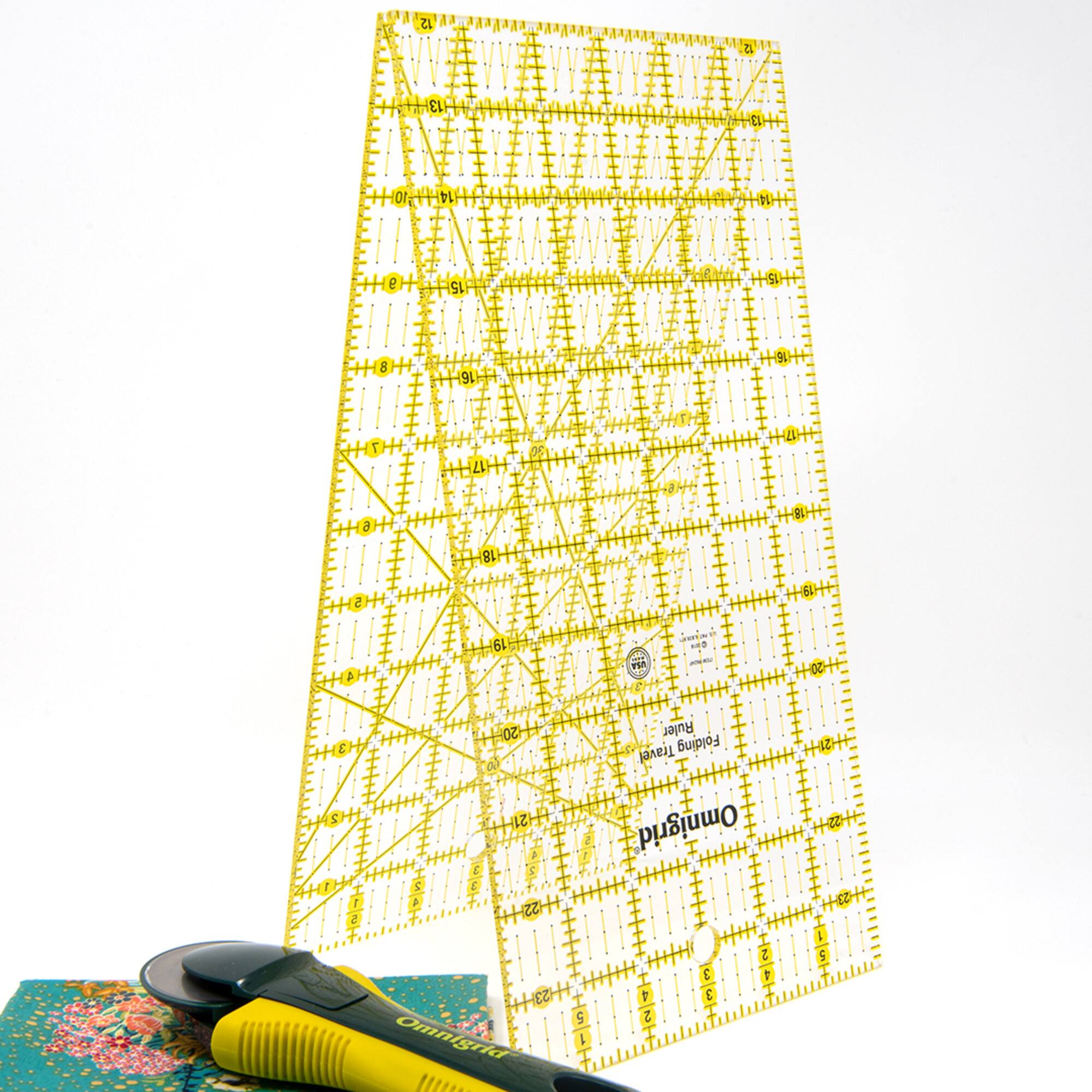 Omnigrid® Folding Rectangle Quilting Ruler, 6" x 24"