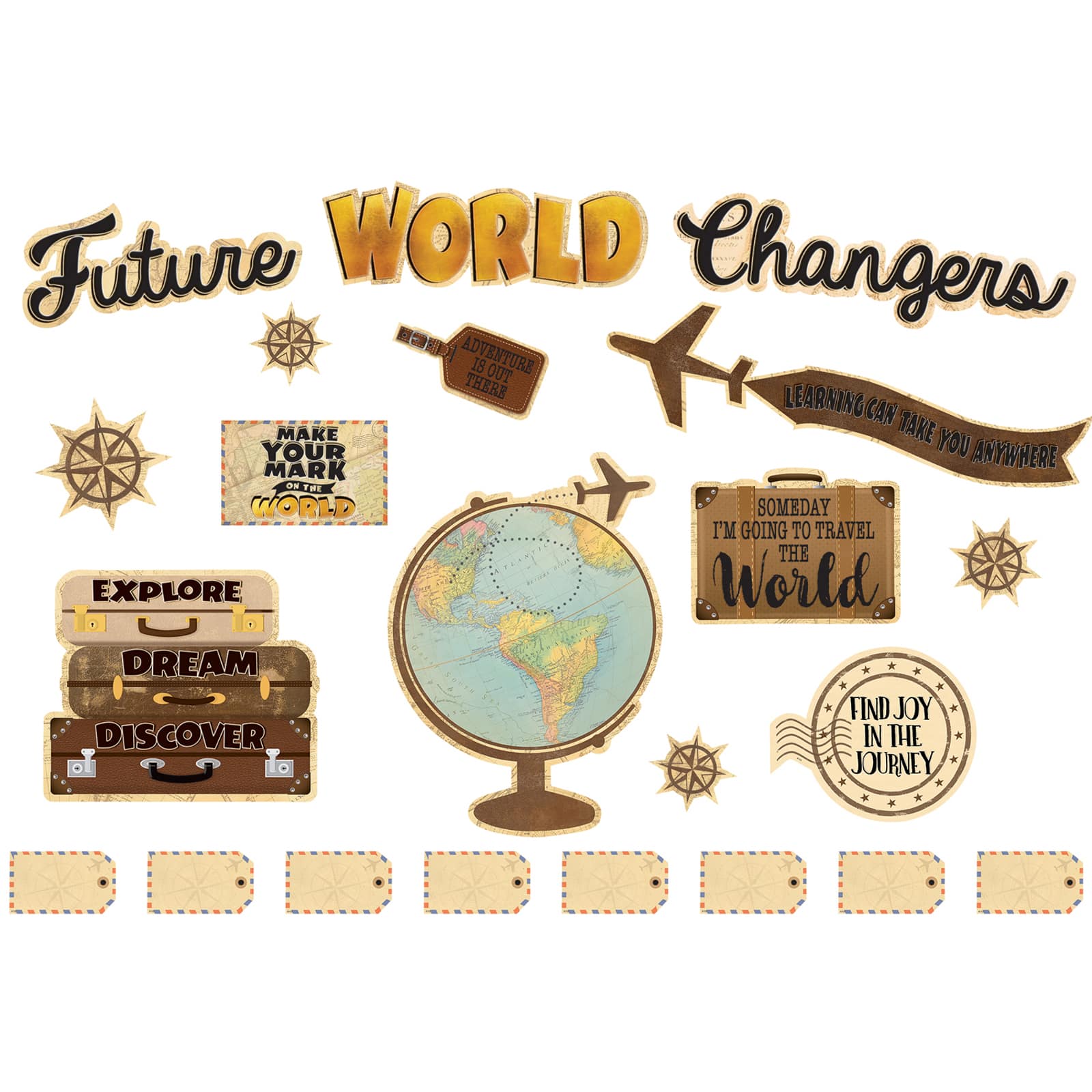 Teacher Created Resources Future World Changers Bulletin Board Set