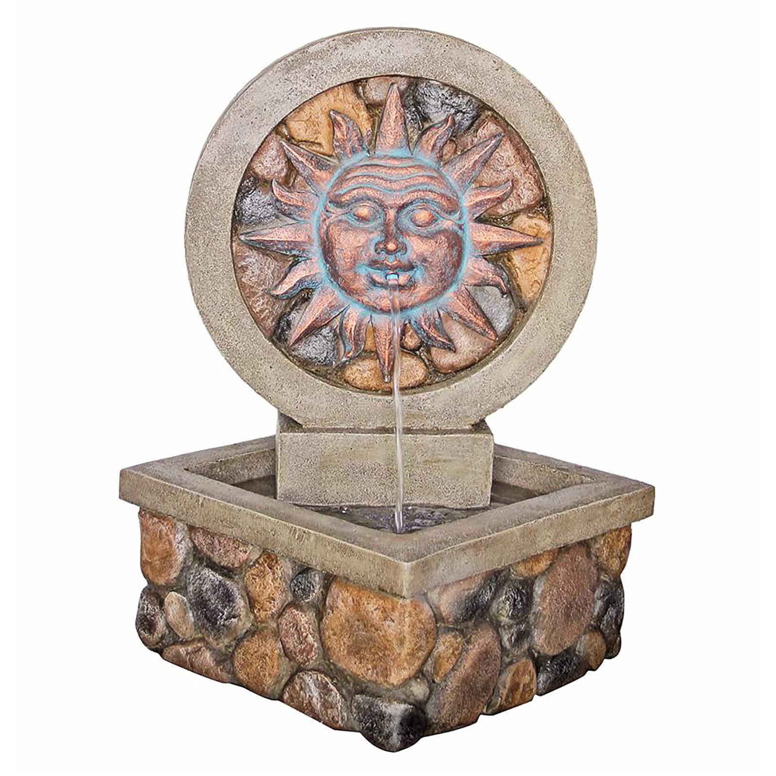 Design Toscano Chapoteo Del Sol Sculptural Fountain