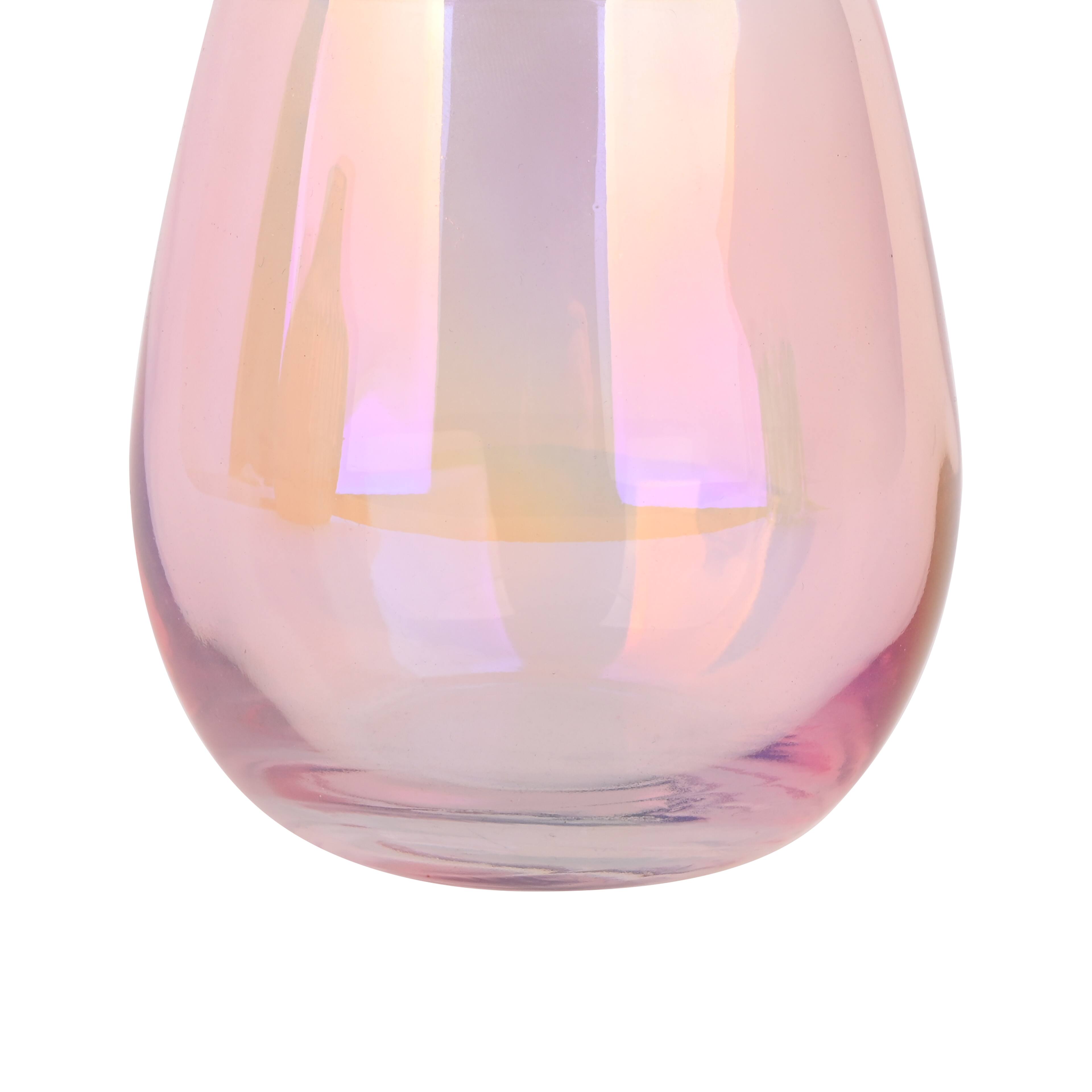 14oz. Iridescent Stemless Wine Glass by Ashland&#xAE;