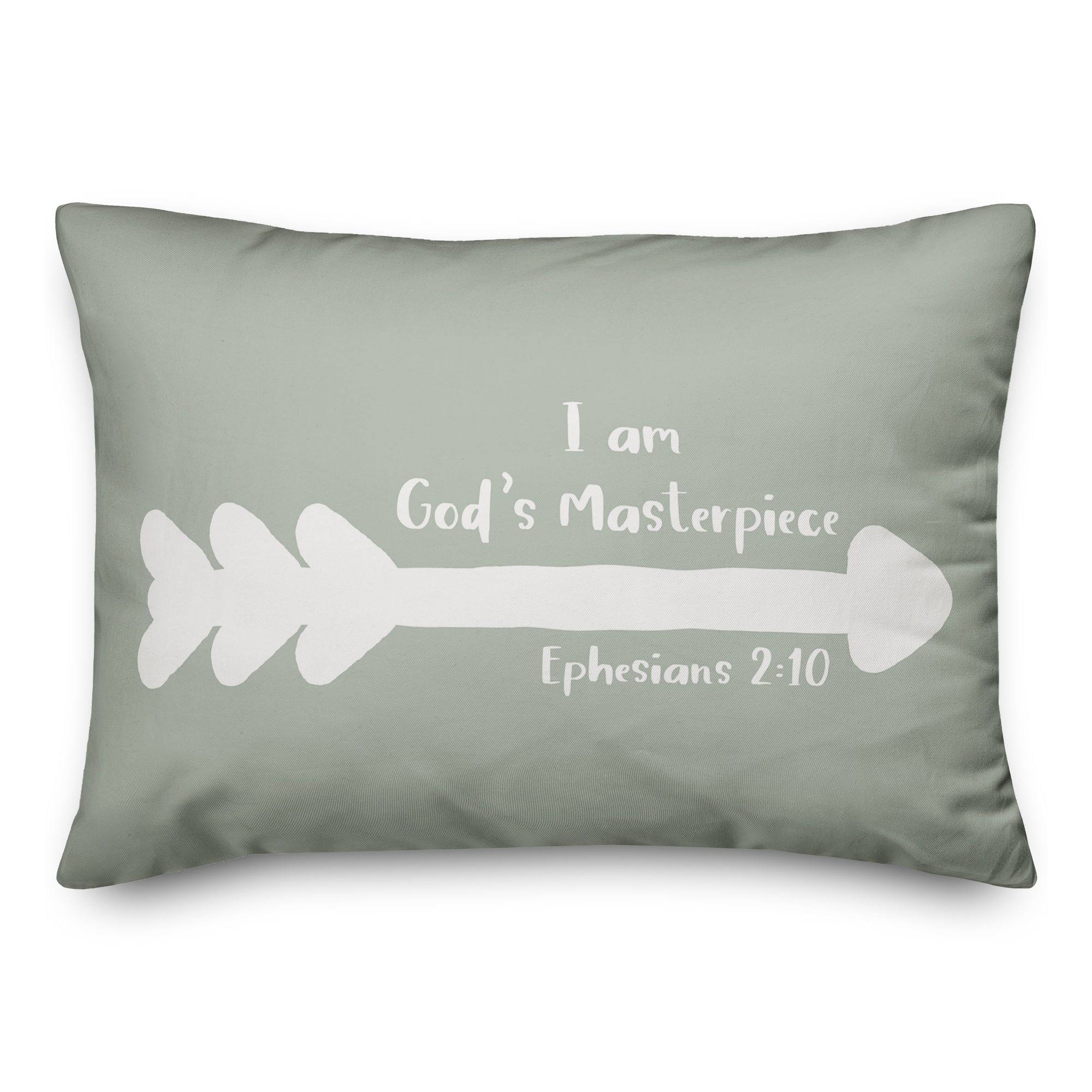 20&#x22; x 14&#x22; God&#x27;s Masterpiece Arrow Indoor/Outdoor Throw Pillow