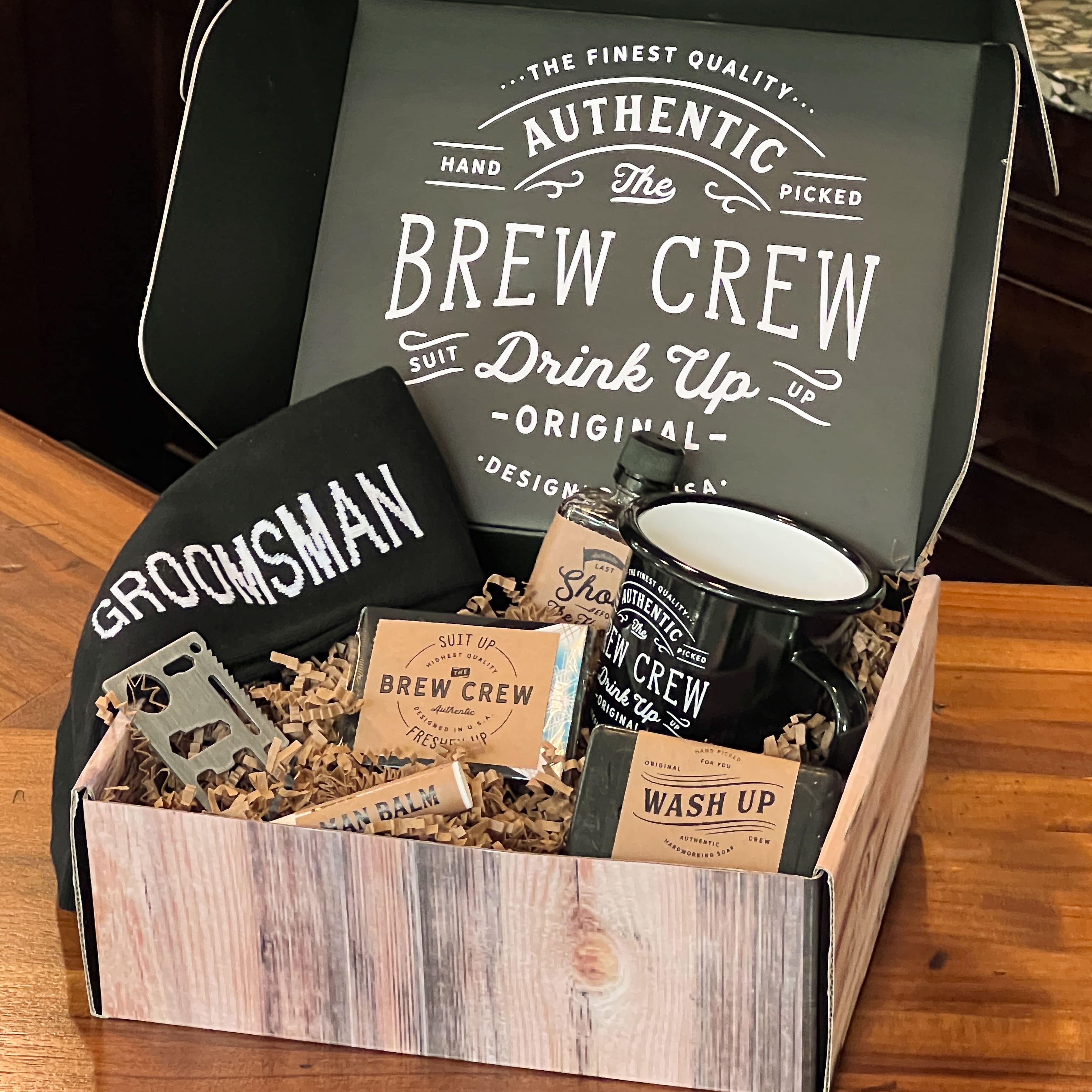 Kate Aspen&#xAE; Brew Crew Groomsman Gift Box Kit