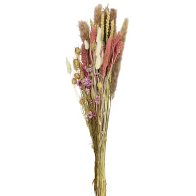 26" Pink Dried Foliage Bouquet by Ashland® image