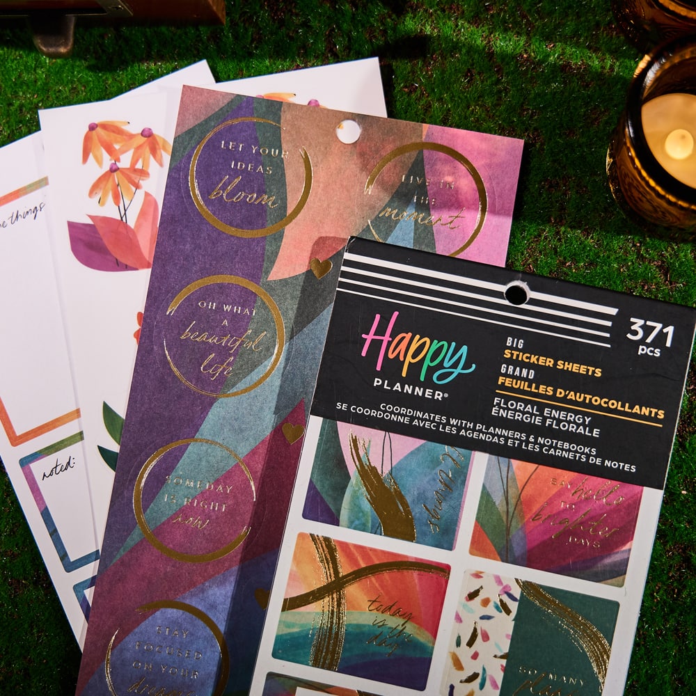 The Big Happy Planner&#xAE; Floral Energy