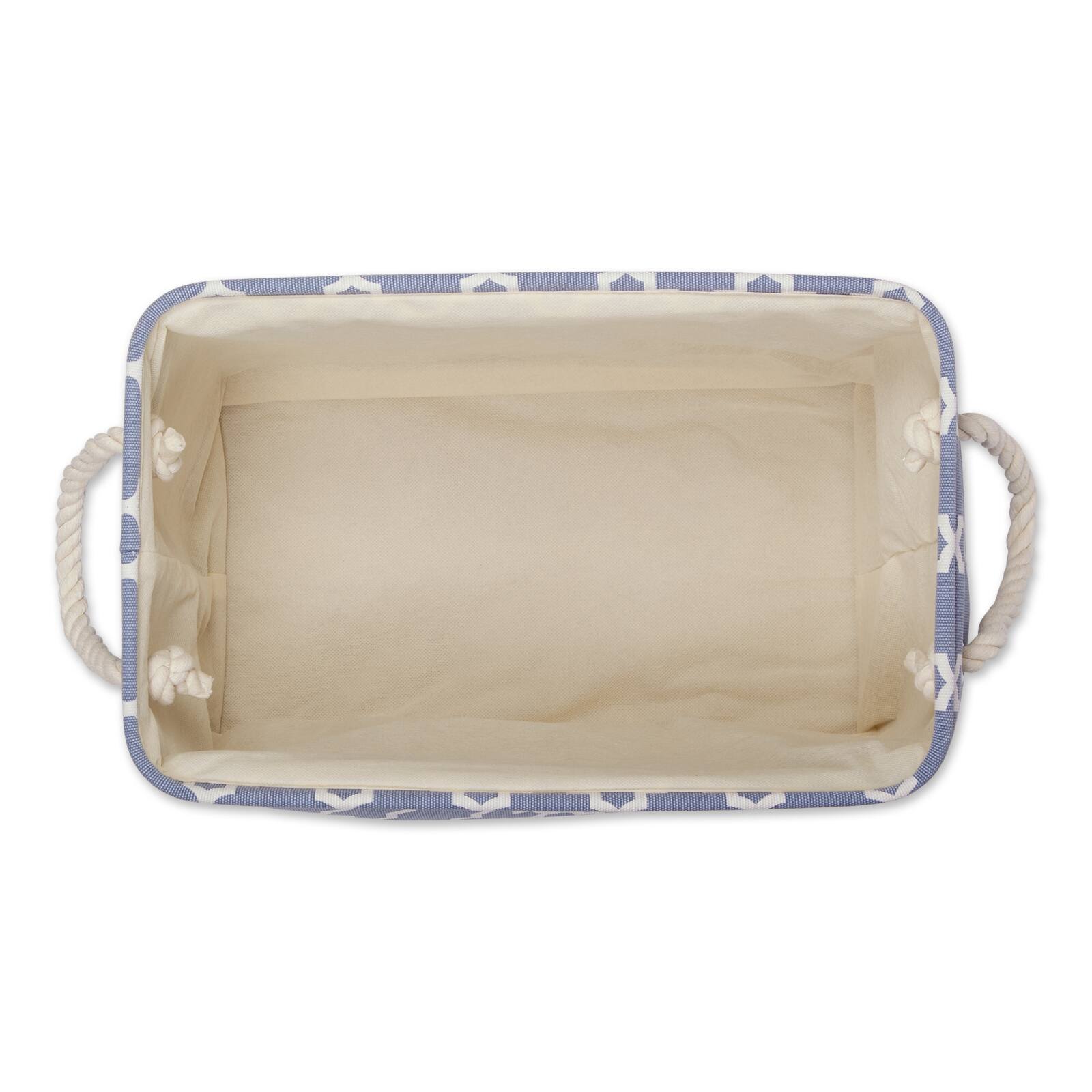 DII® Small Rectangle Lattice Polyester Bin