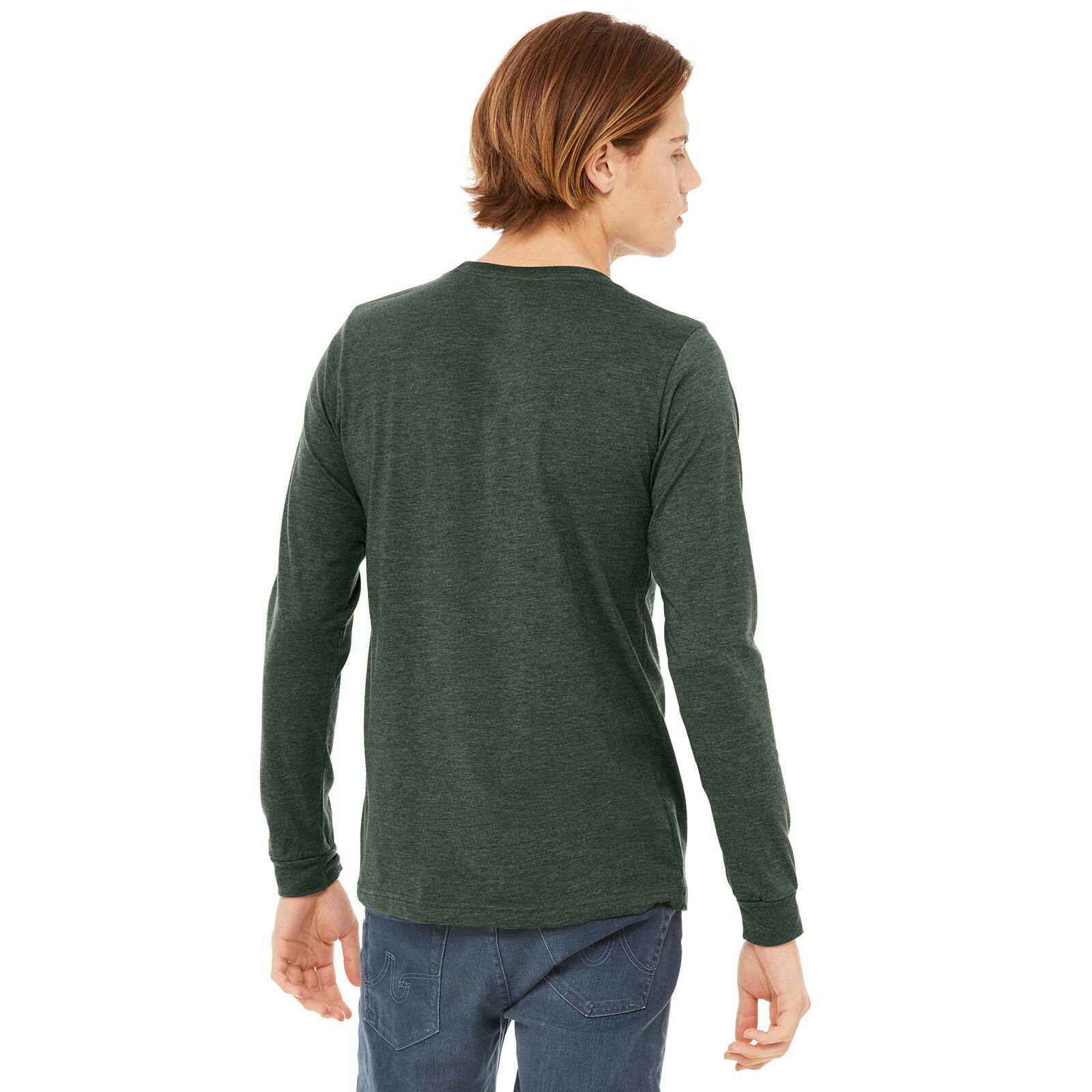 BELLA+CANVAS&#xAE; Long Sleeve Unisex Athletic Jersey T-Shirt