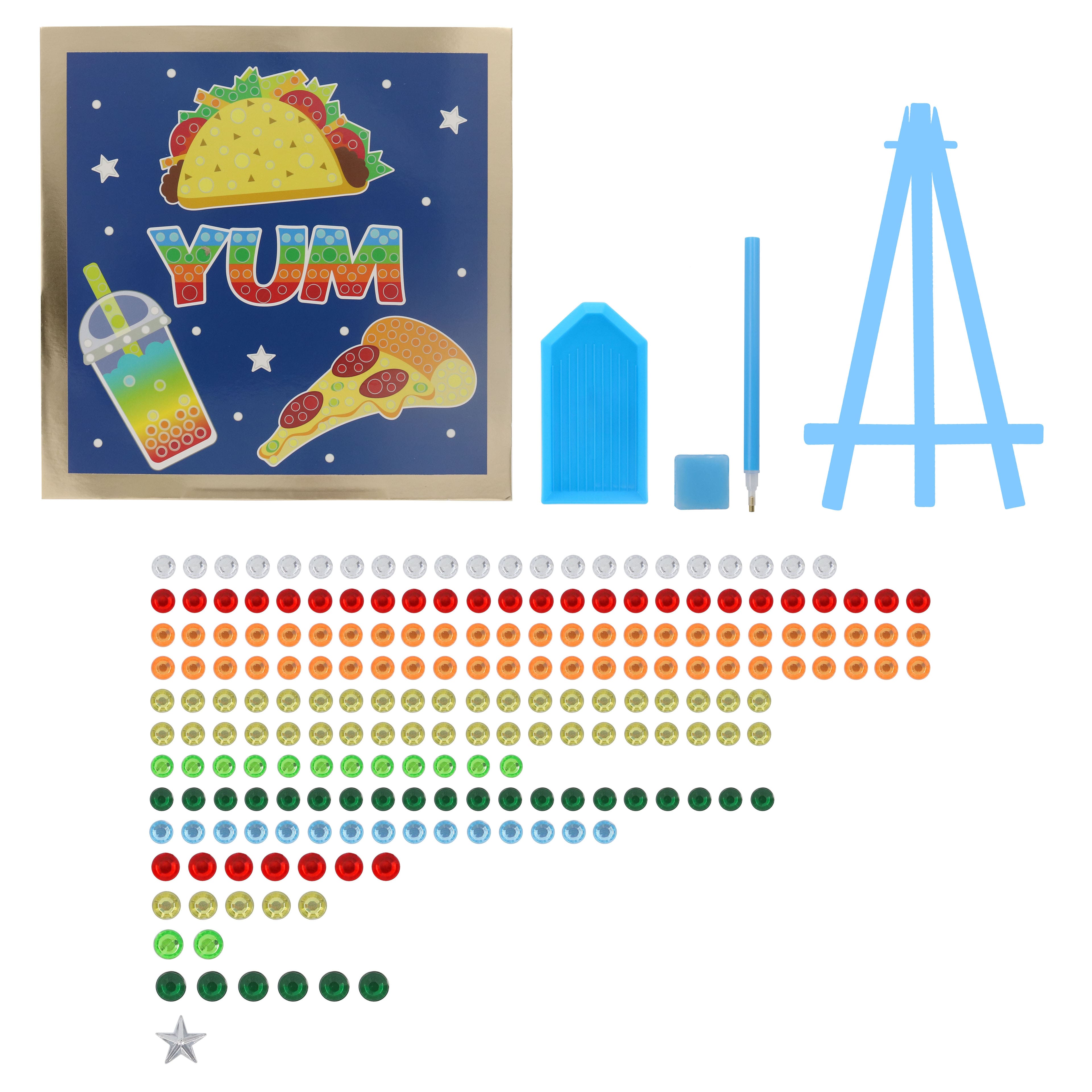 Yum Food Diamond Artboard Kit by Creatology&#x2122;