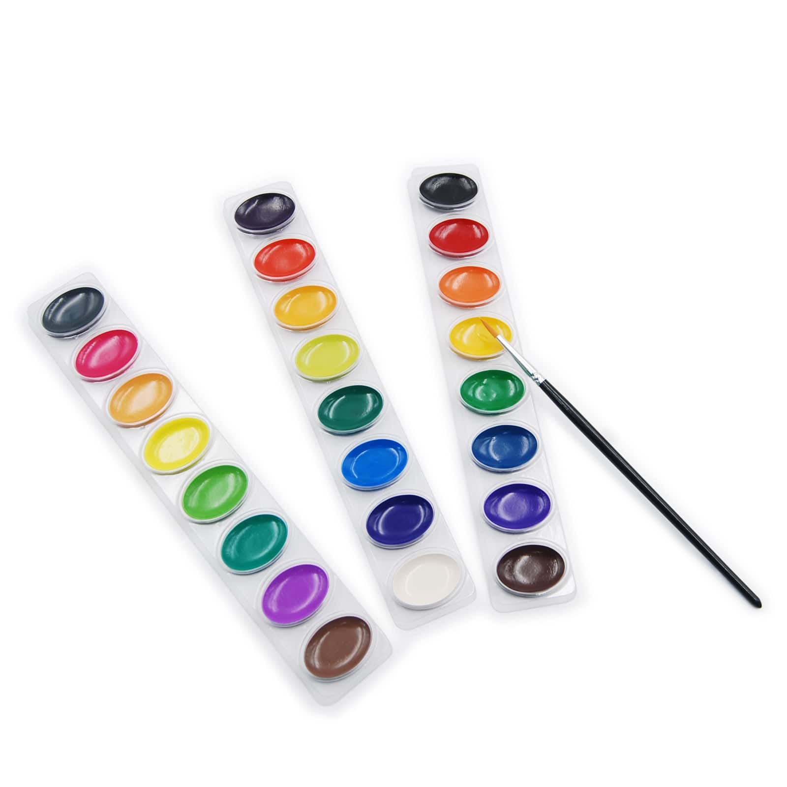 Metallic 16 Color Washable Watercolor Paint Pan Set by Creatology™