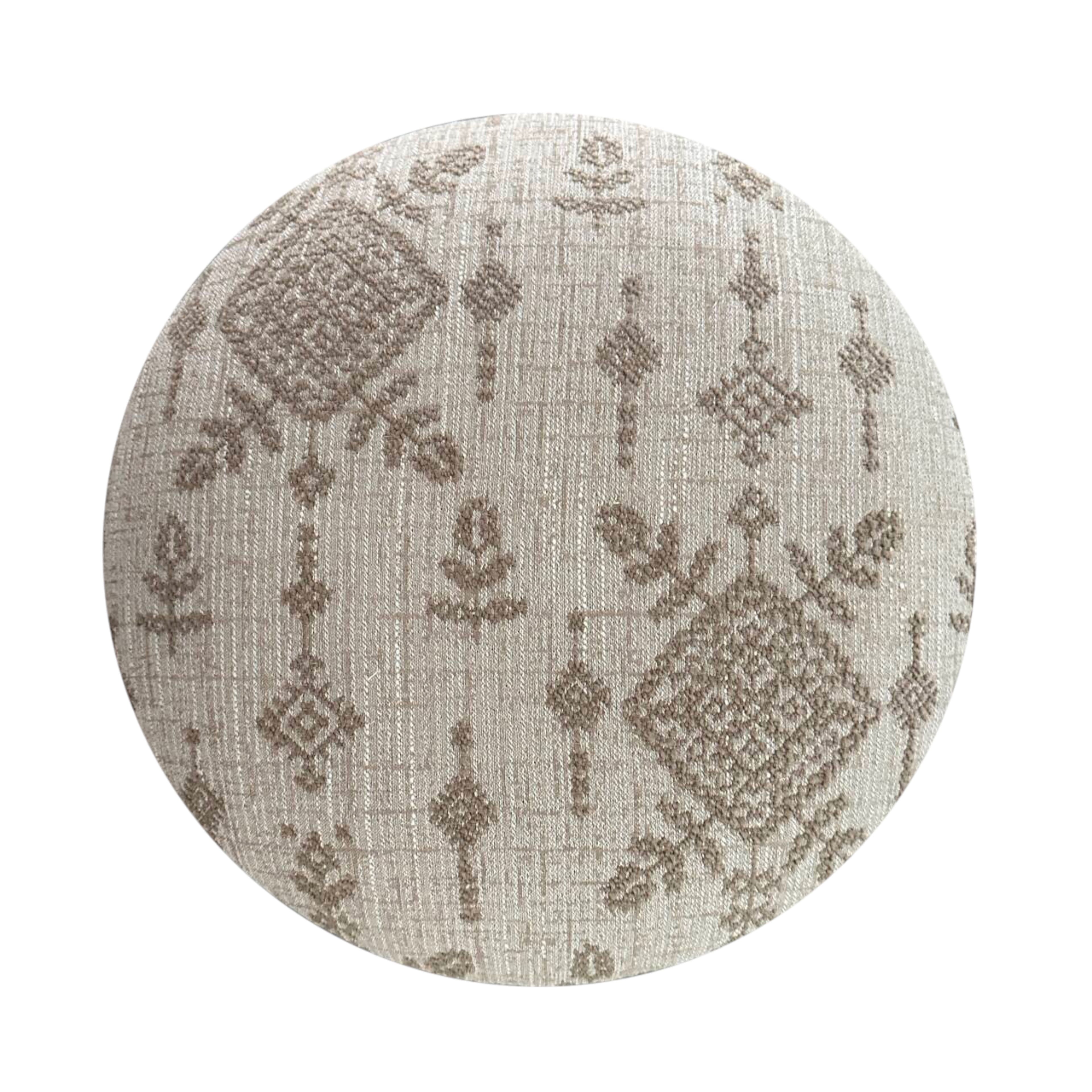 16&#x22; Wheat Nailhead Round Stool by Ashland&#xAE;