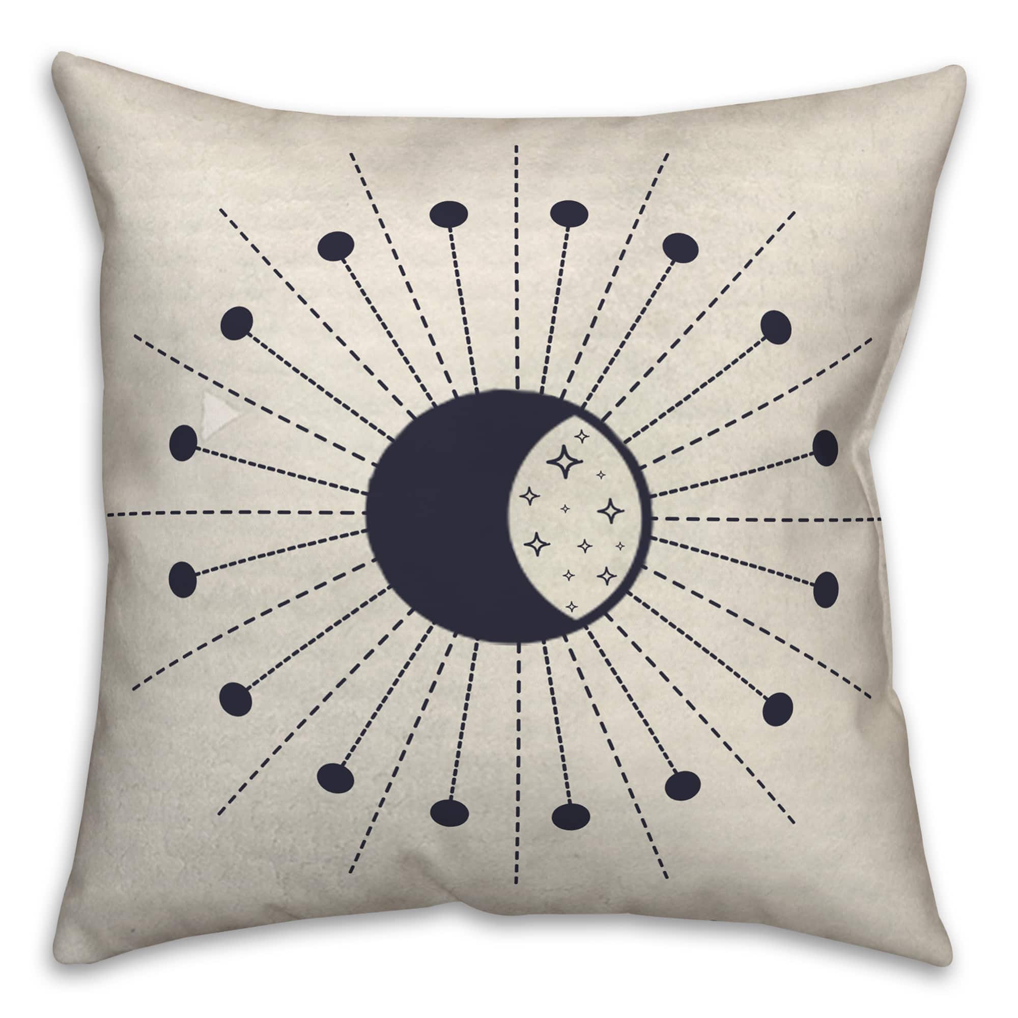Shining Moon Phase 2 18" x 18" Throw Pillow