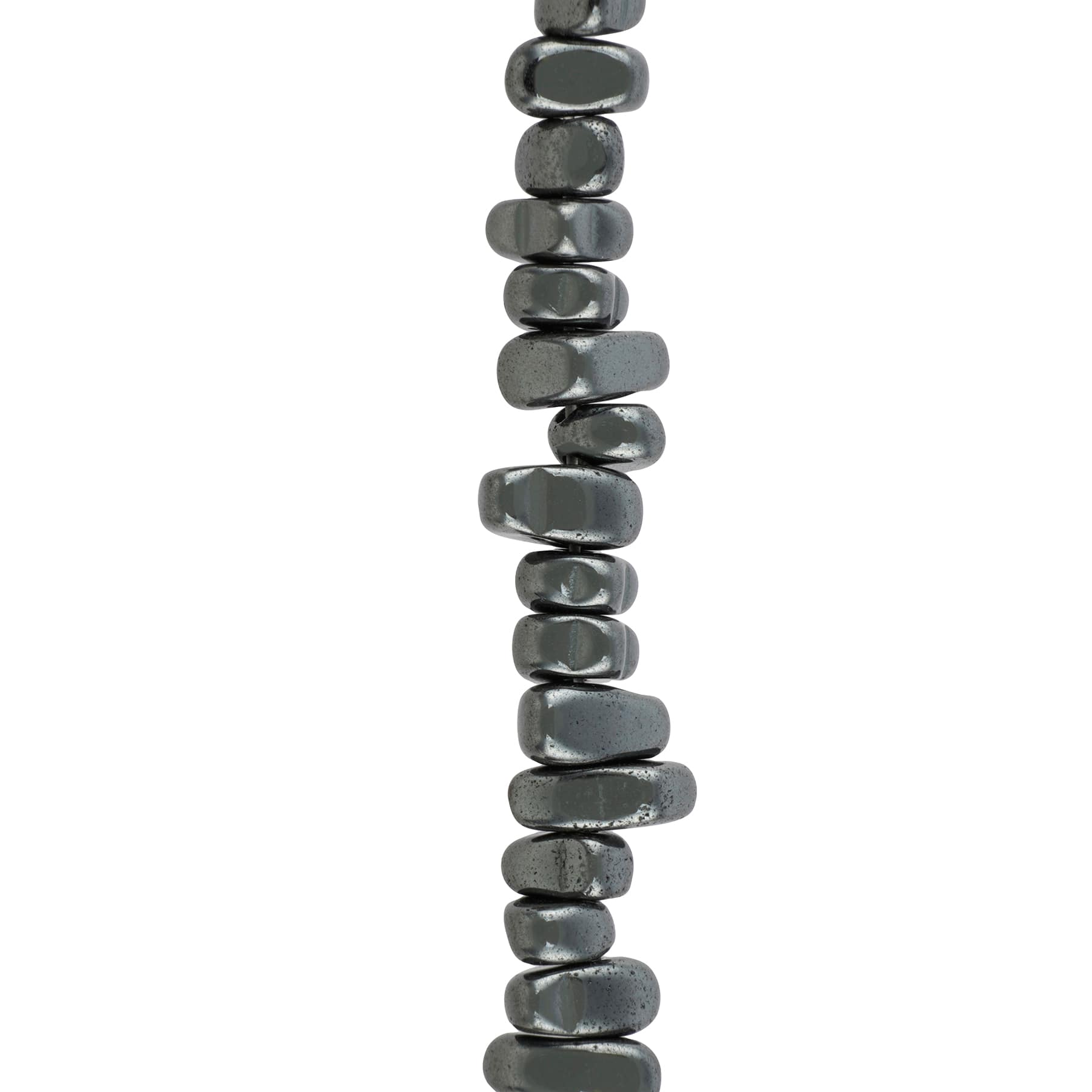 12 Pack: Black Hematite Chip Beads by Bead Landing™