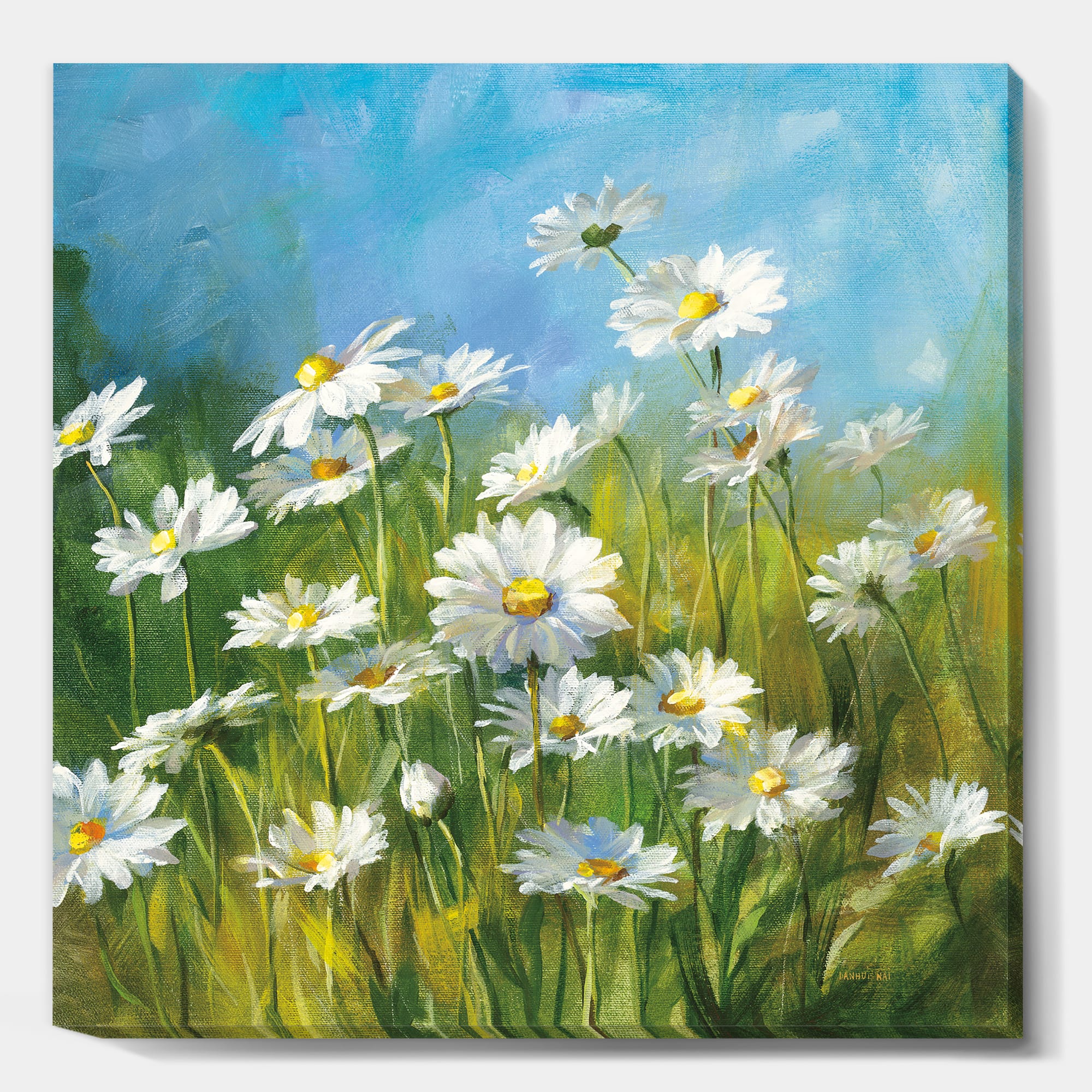 Designart - Summer Field II - Traditional Premium Canvas Wall Art