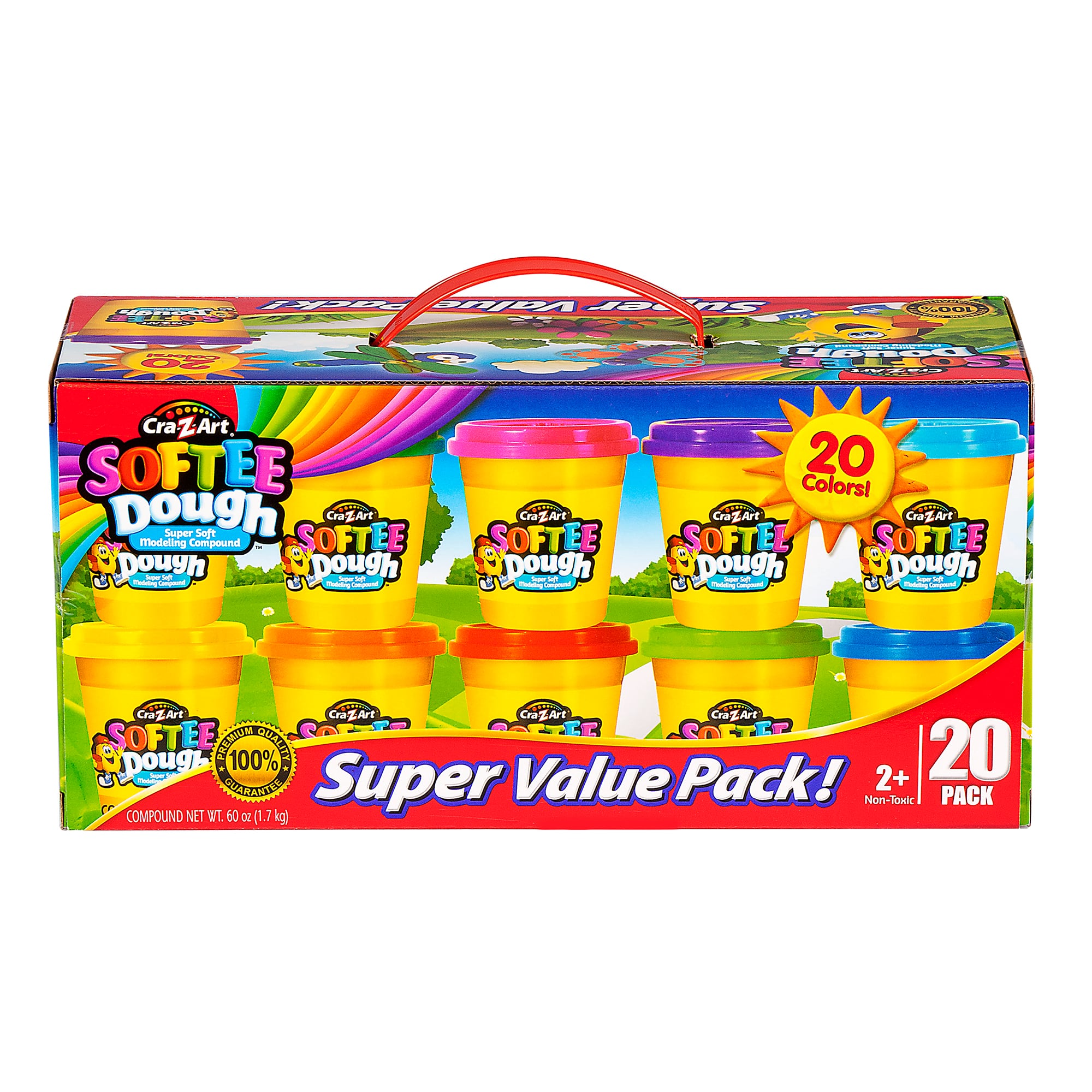 Cra-Z-Art® Softee Dough™ 20 Piece Super Value Pack Modeling Compound