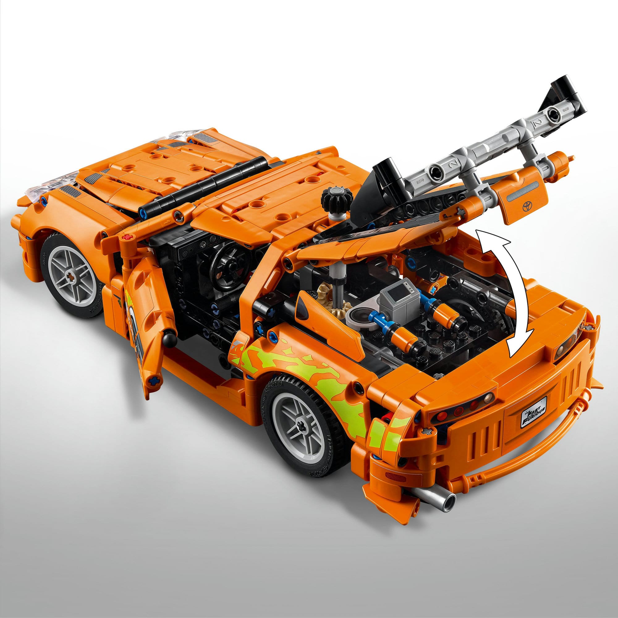 LEGO&#xAE; Technic&#x2122; Fast and Furious Toyota Supra MK4 Toy Car Model Kit 42204