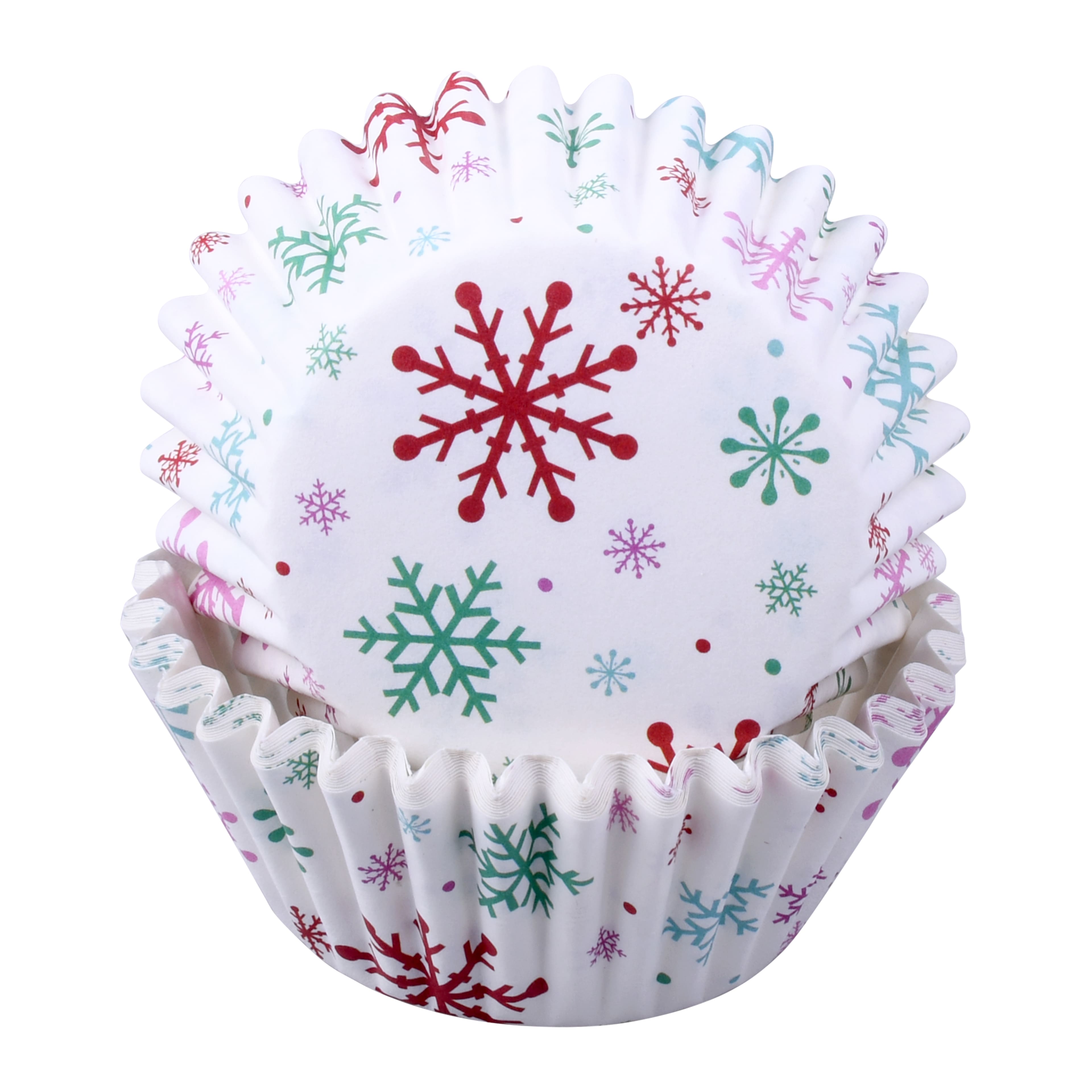 Snowflake Baking Cups, 24ct. by Celebrate It&#xAE;