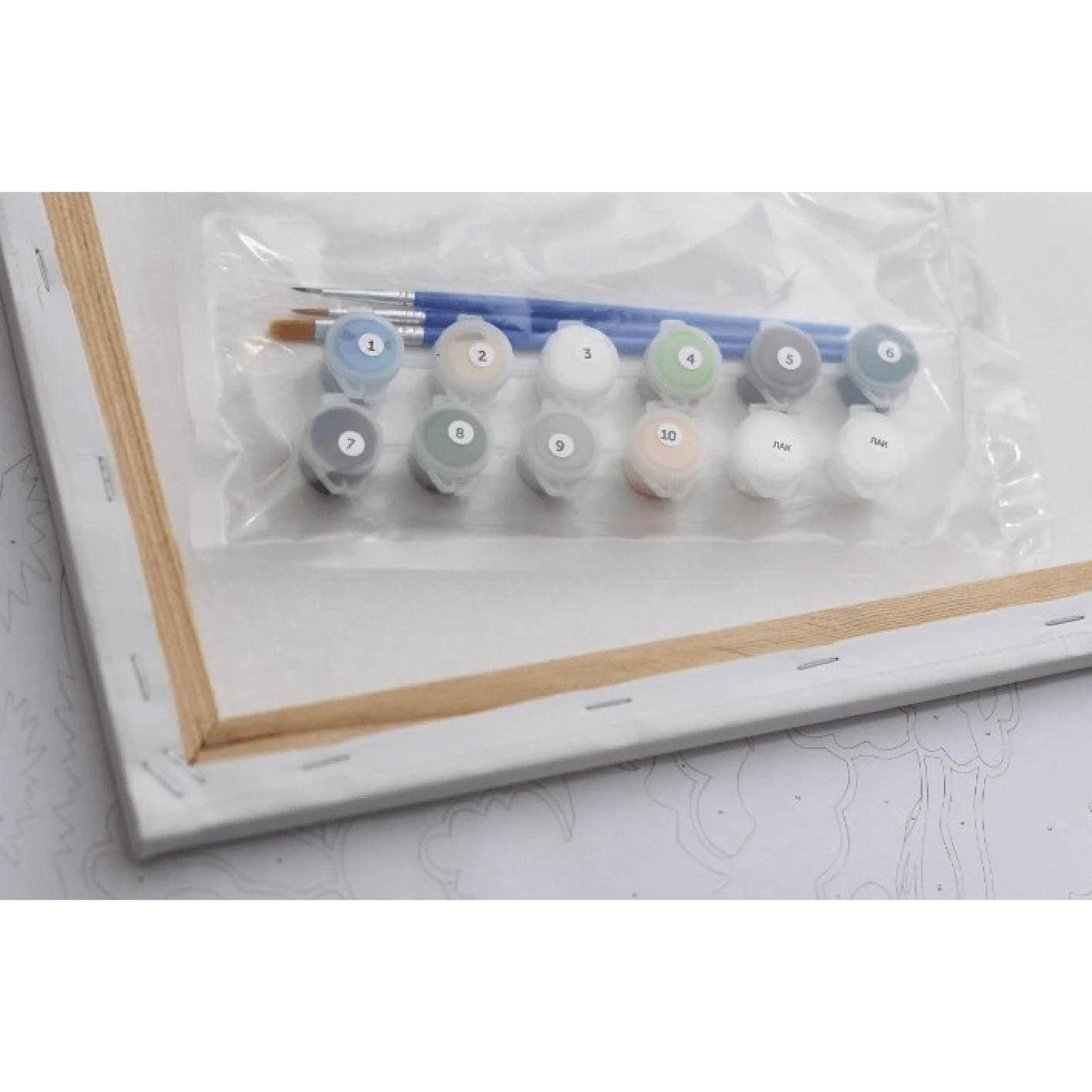 Ideyka Fluffy Kitten Painting by Numbers Kit