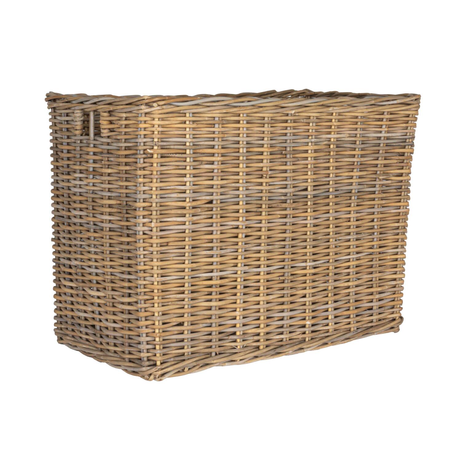 Hello Honey® Natural Rectangular Woven Rattan Nesting Basket Set