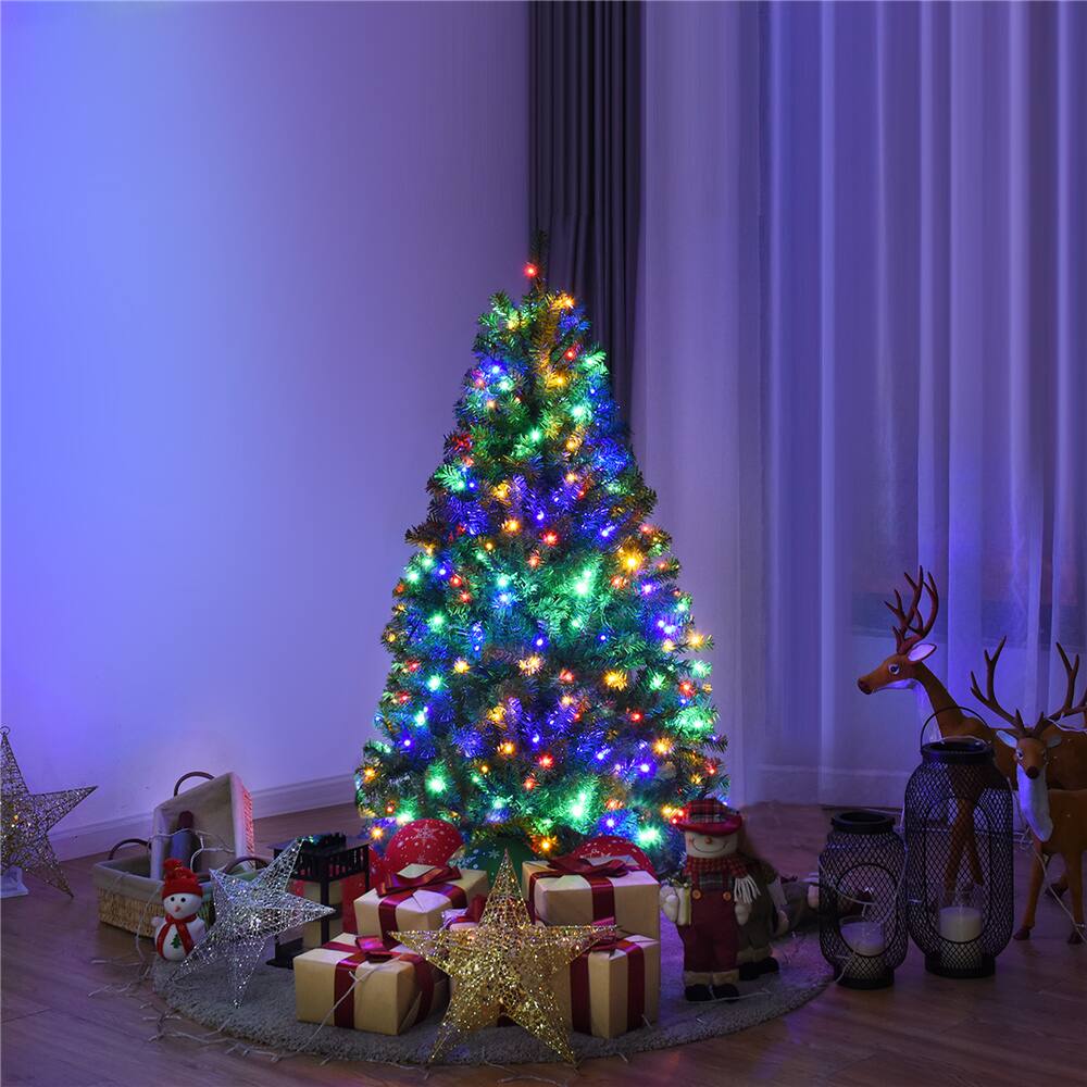 Costway 4ft. Pre-Lit Pine Artificial Christmas Tree