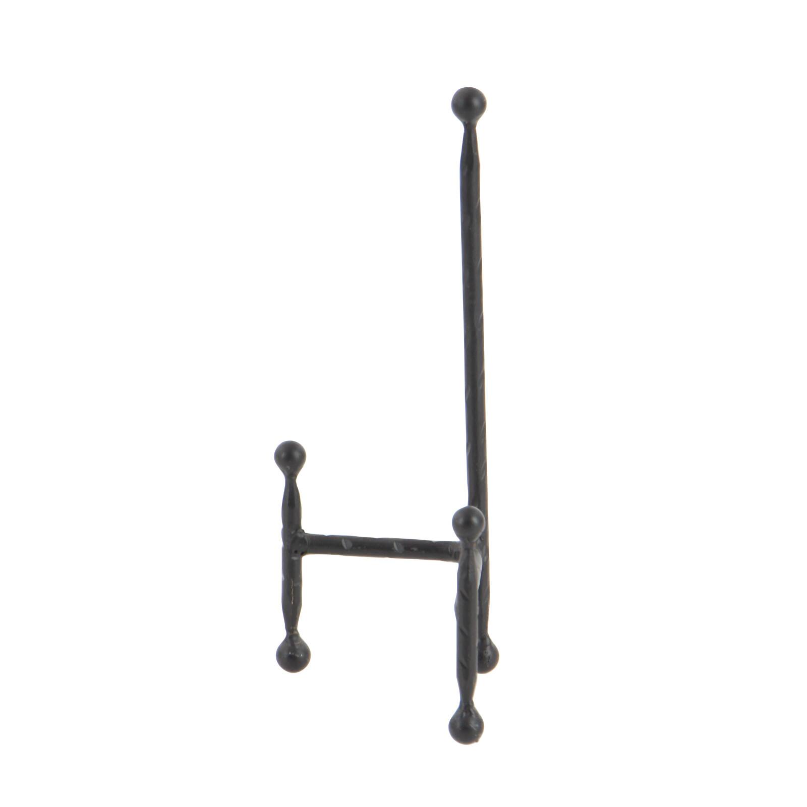 Set of 3&#x22; Black Metal Modern Easel, 12&#x22;, 10&#x22;, 8&#x22;
