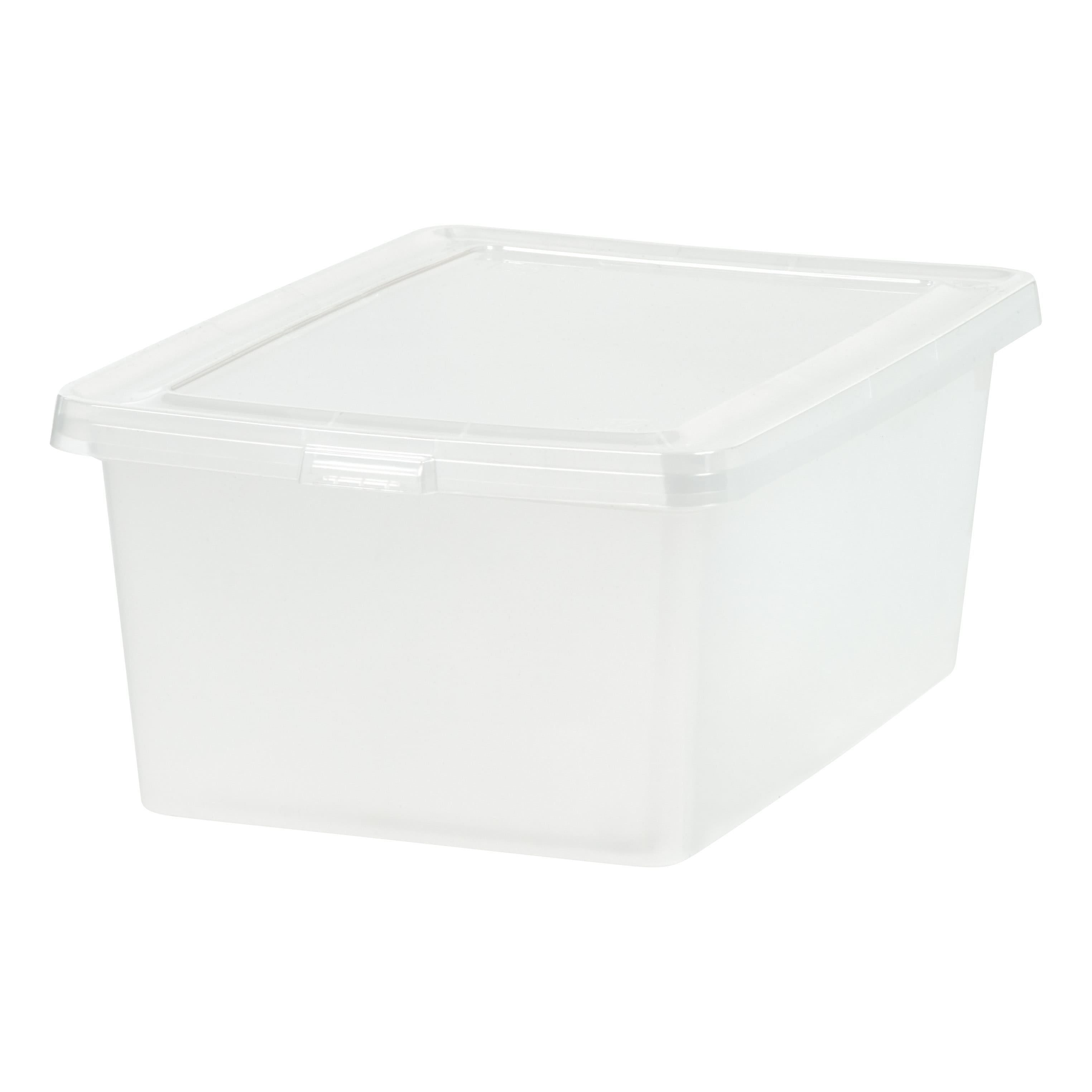 IRIS® 17qt. Snap Top Plastic Storage Boxes, 8ct.