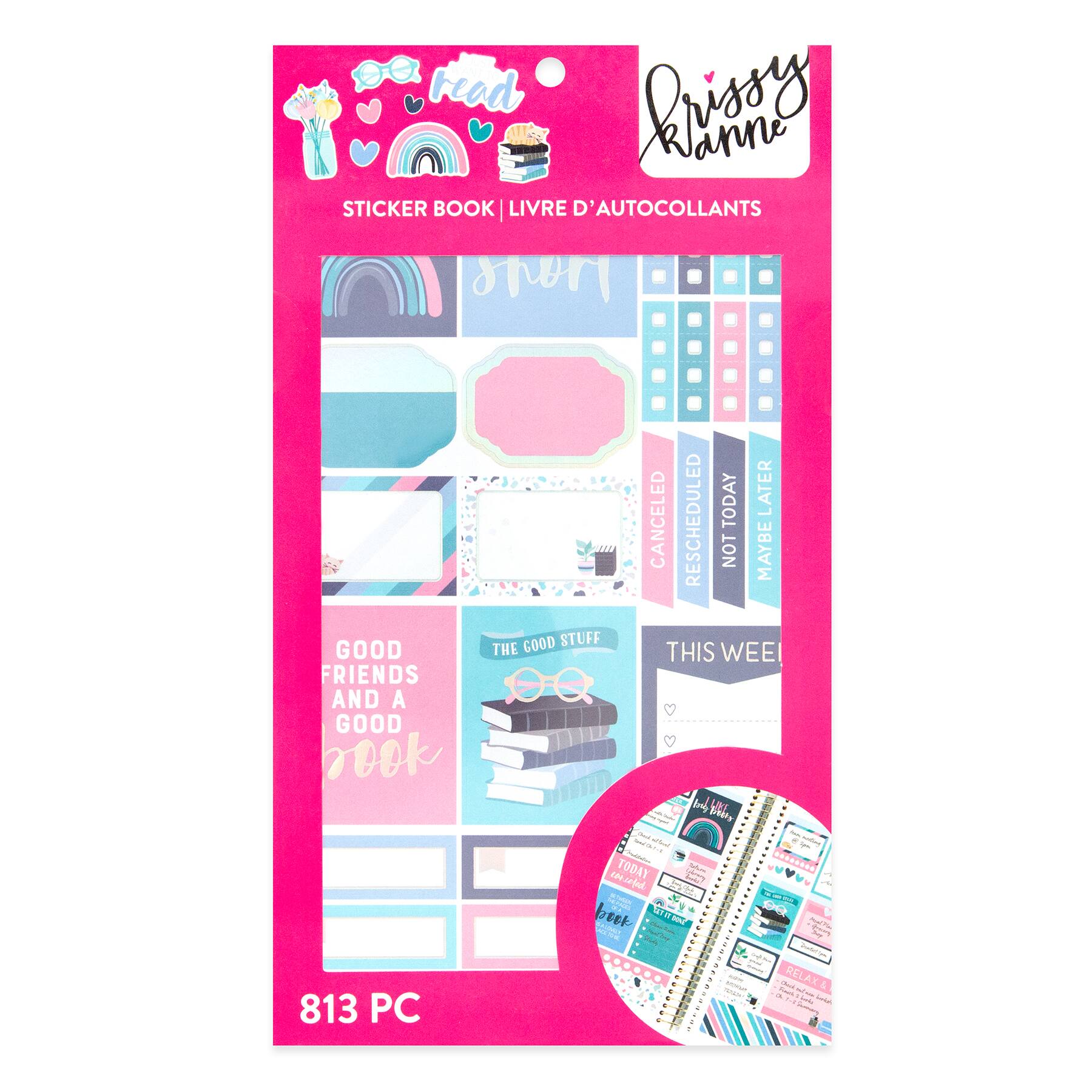 Krissyanne Designs® Reading Sticker Book | Organization & Labels | Michaels krissyanne designs