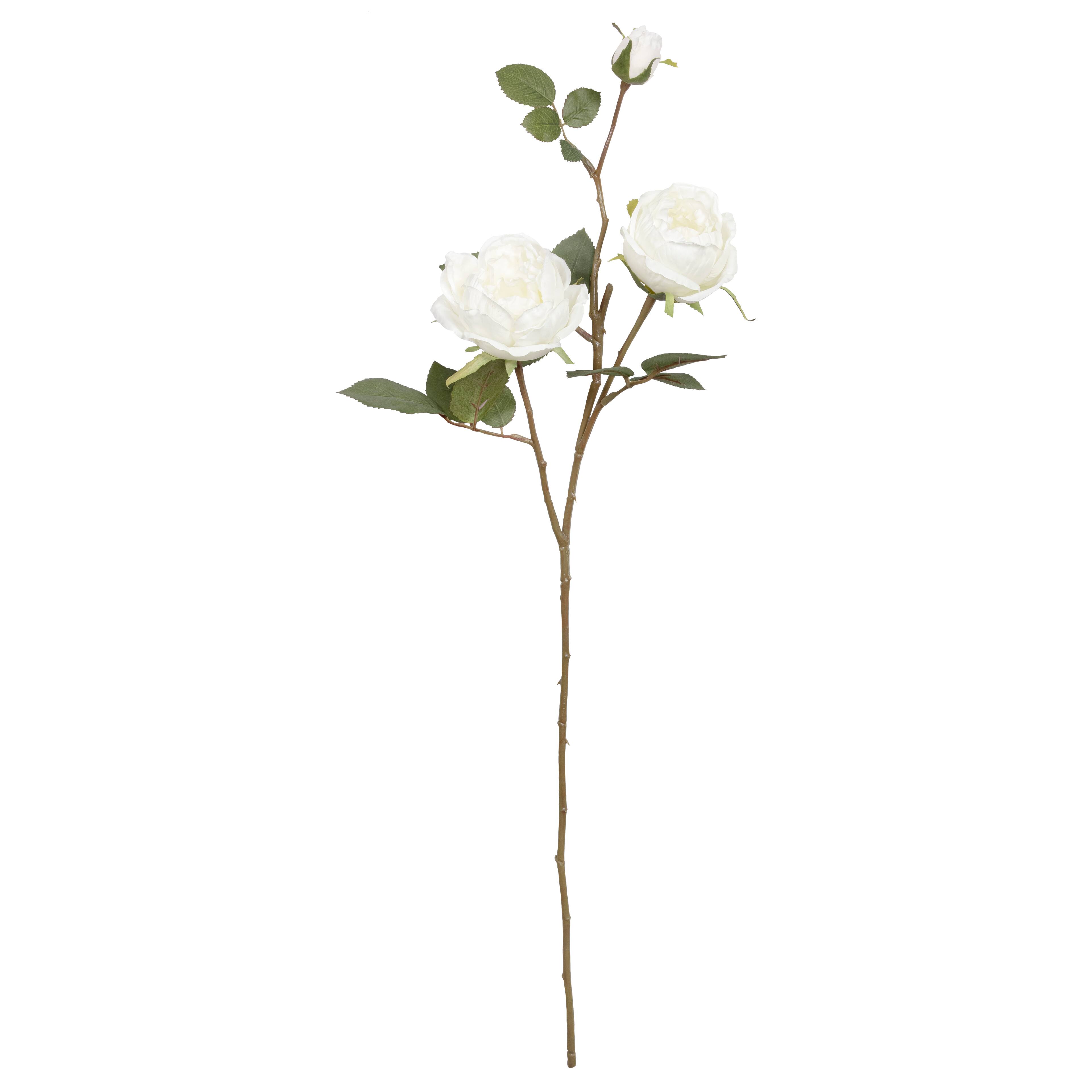 29&#x22; White Rose Stem by Ashland&#xAE;