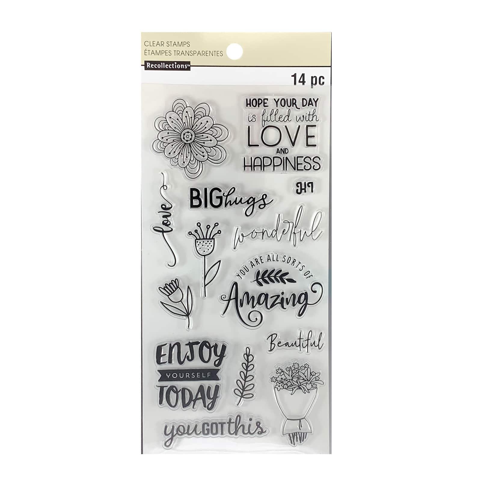 Enjoy Yourself Clear Stamp Set by Recollections&#x2122;