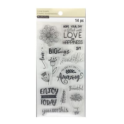 Enjoy Yourself Clear Stamp Set by Recollections™ image