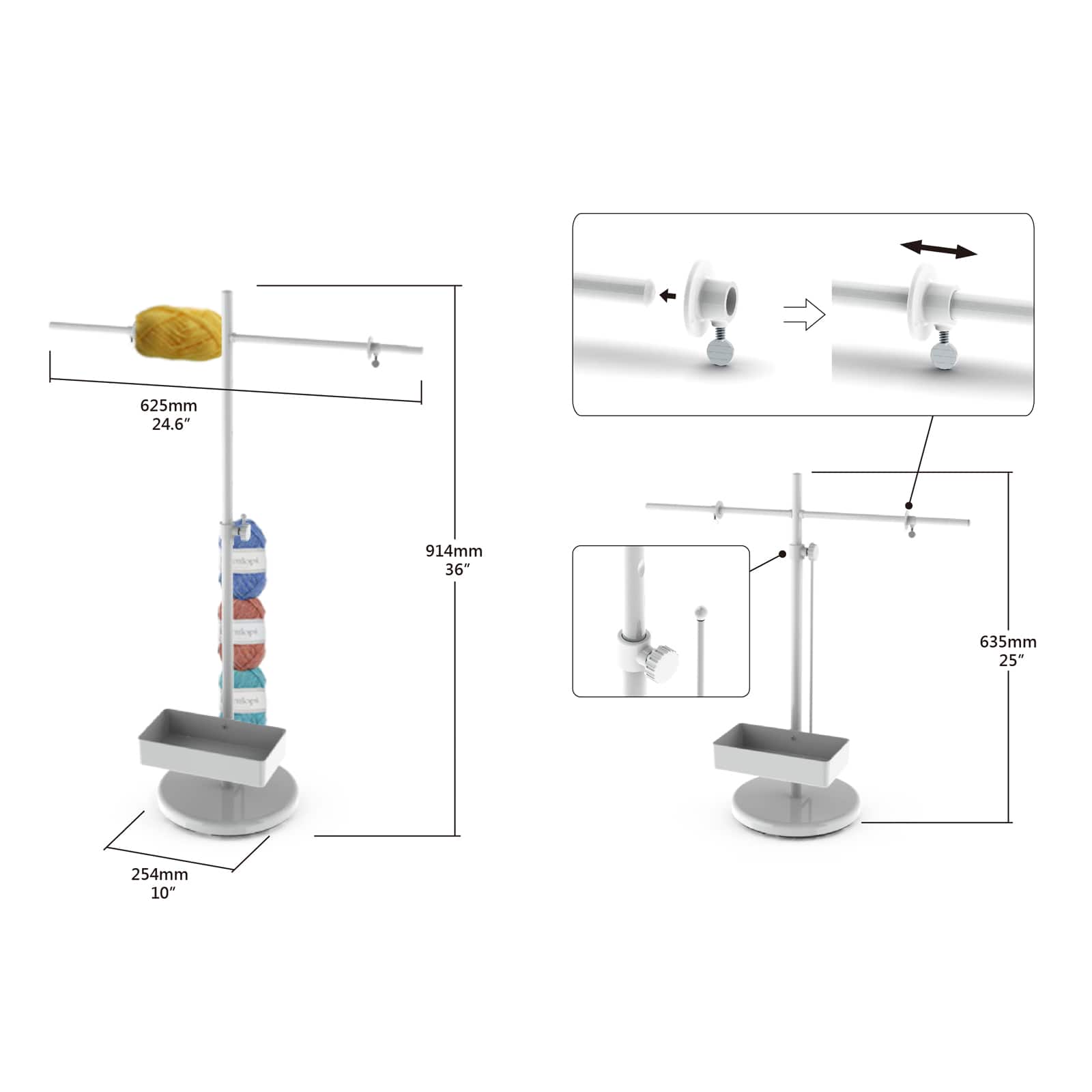 Standing Yarn Roller by Loops & Threads®