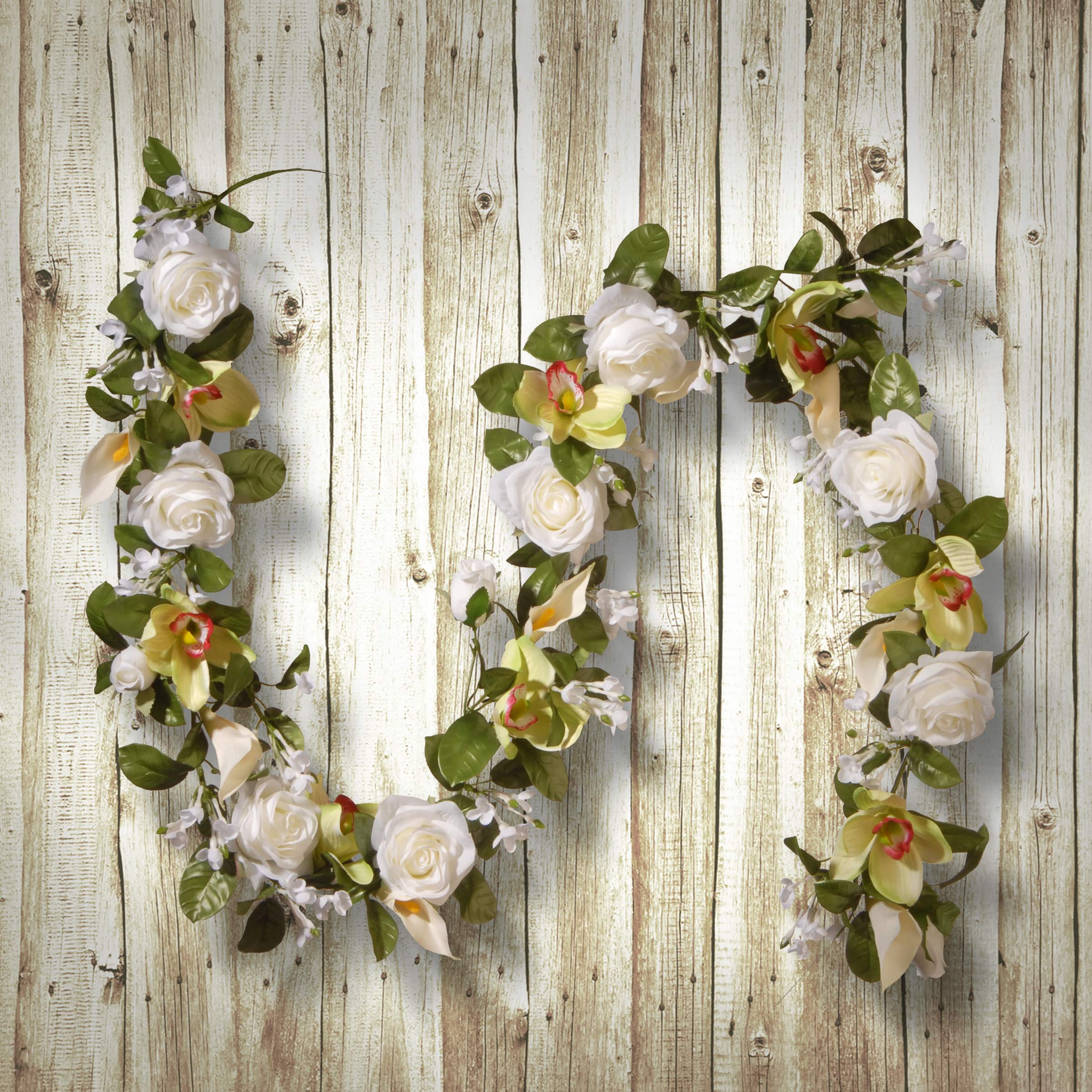 6ft. Spring Flowers Garland