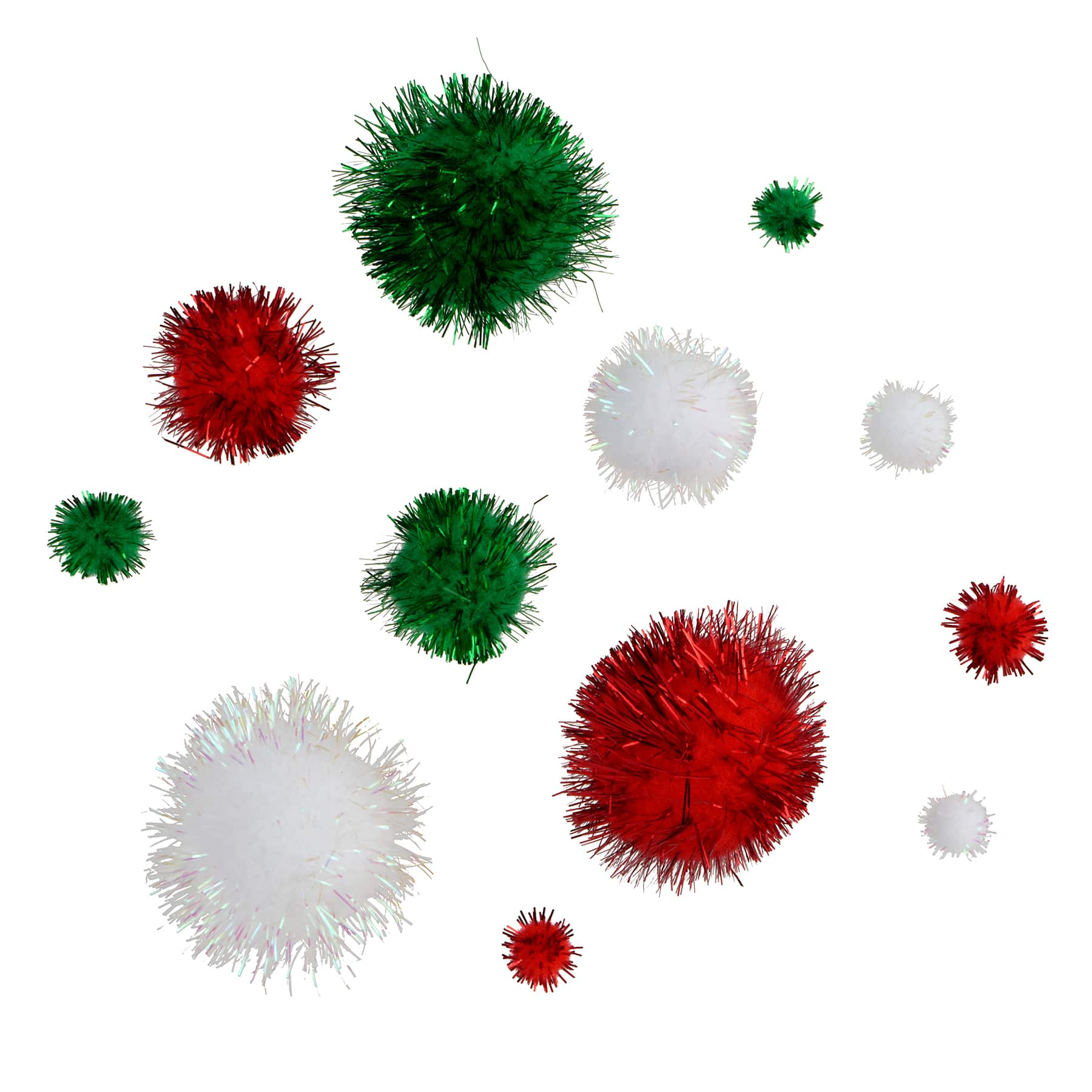 Traditional Christmas Pom Pom Mix by Creatology&#x2122;