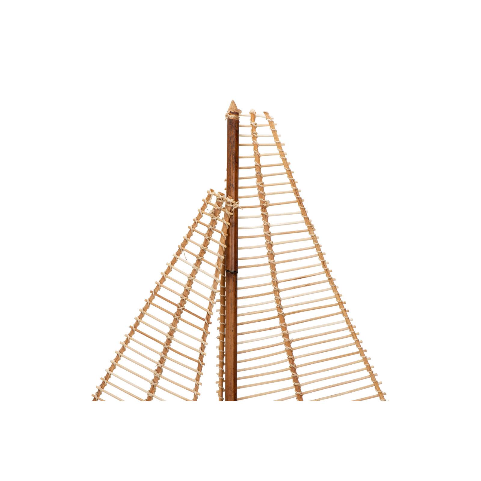 Handwoven Water Hyacinth & Rattan Sailboat Michaels