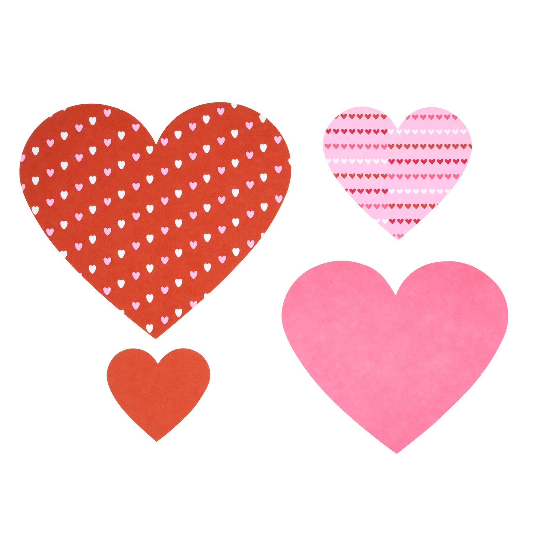 Valentine's Day Xoxo Love Heart Foam Stickers, 120ct. by Creatology | Michaels