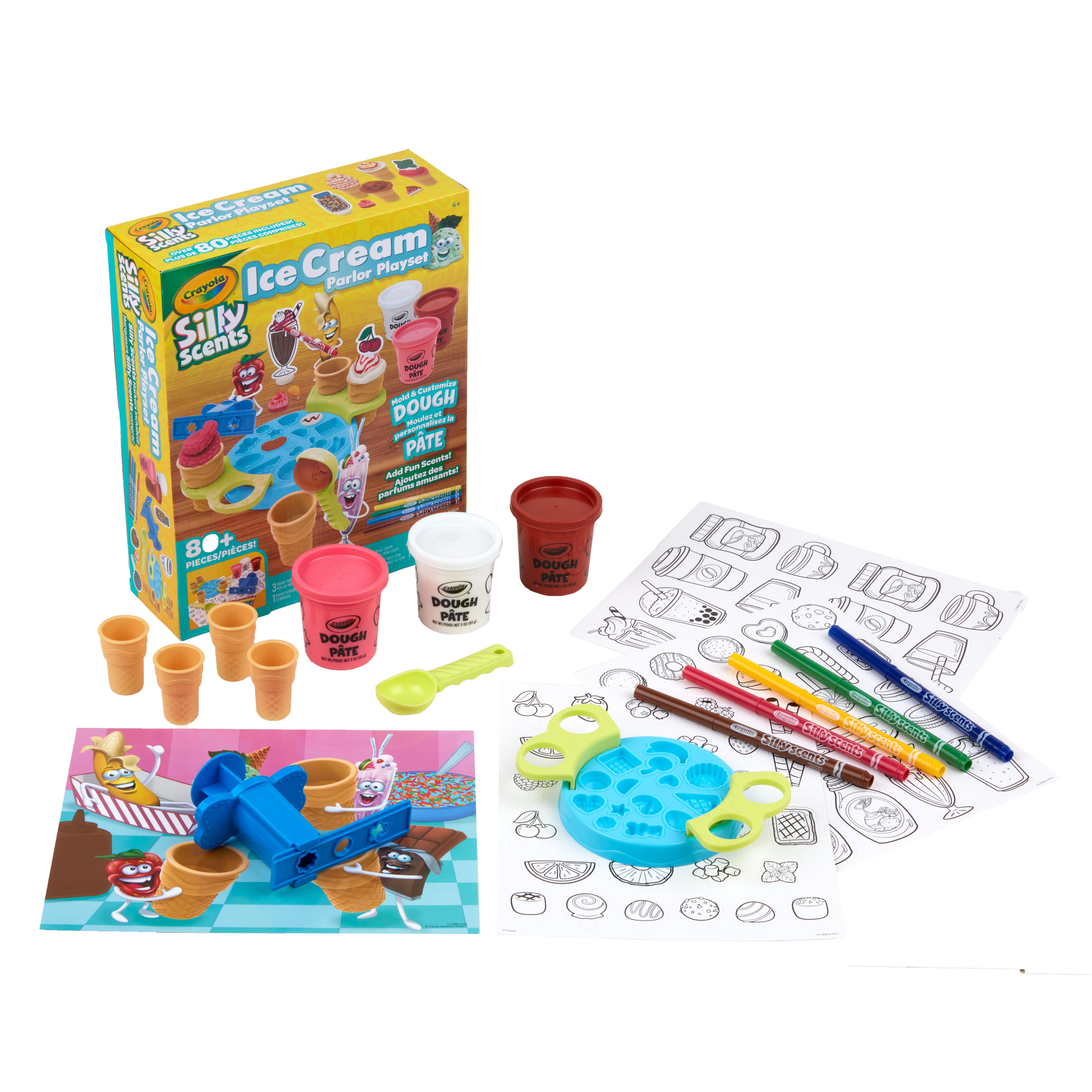 Crayola&#xAE; Silly Scents&#x2122; Ice Cream Parlor Playset